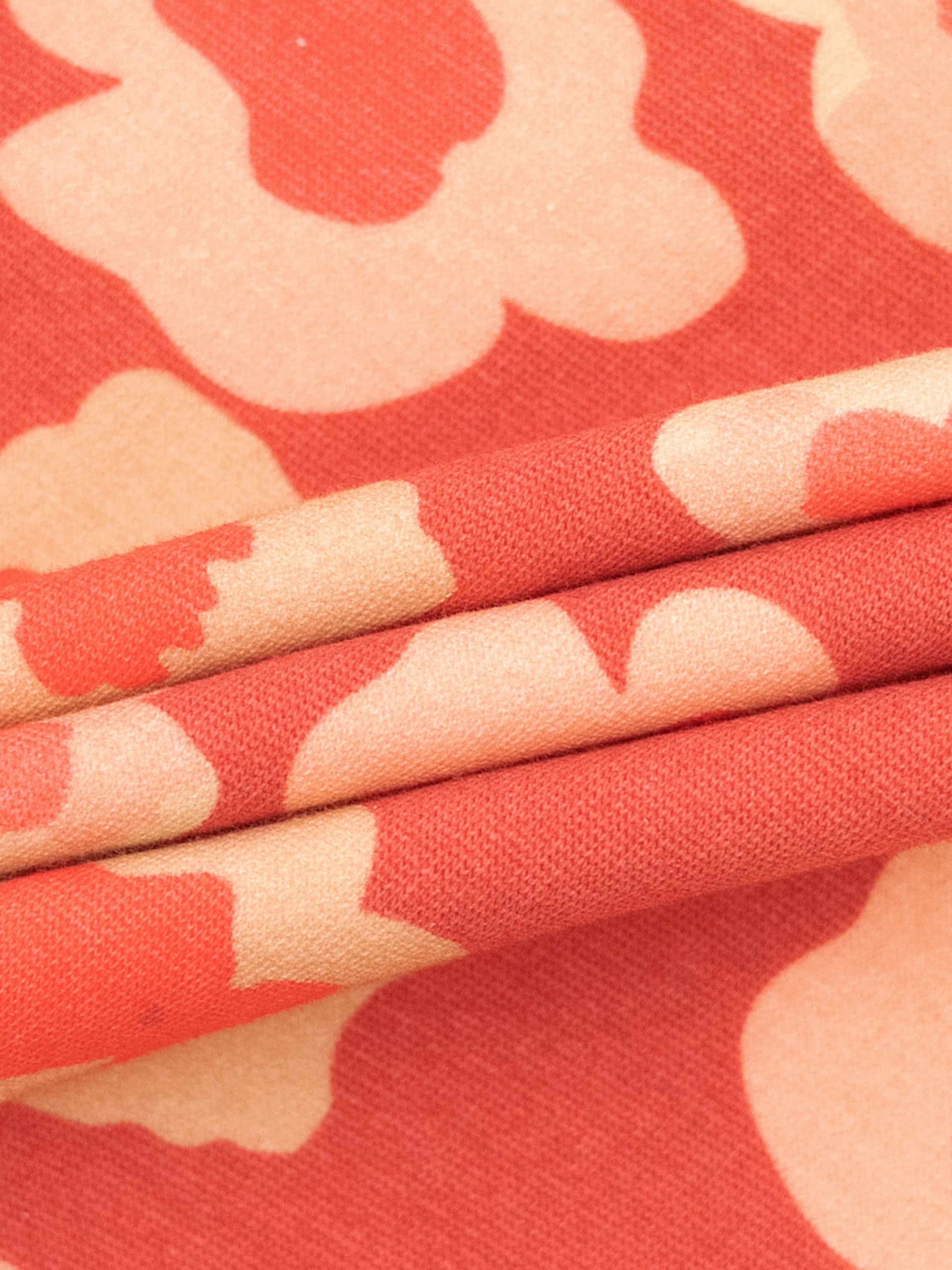 Red Flower Sweatshirt