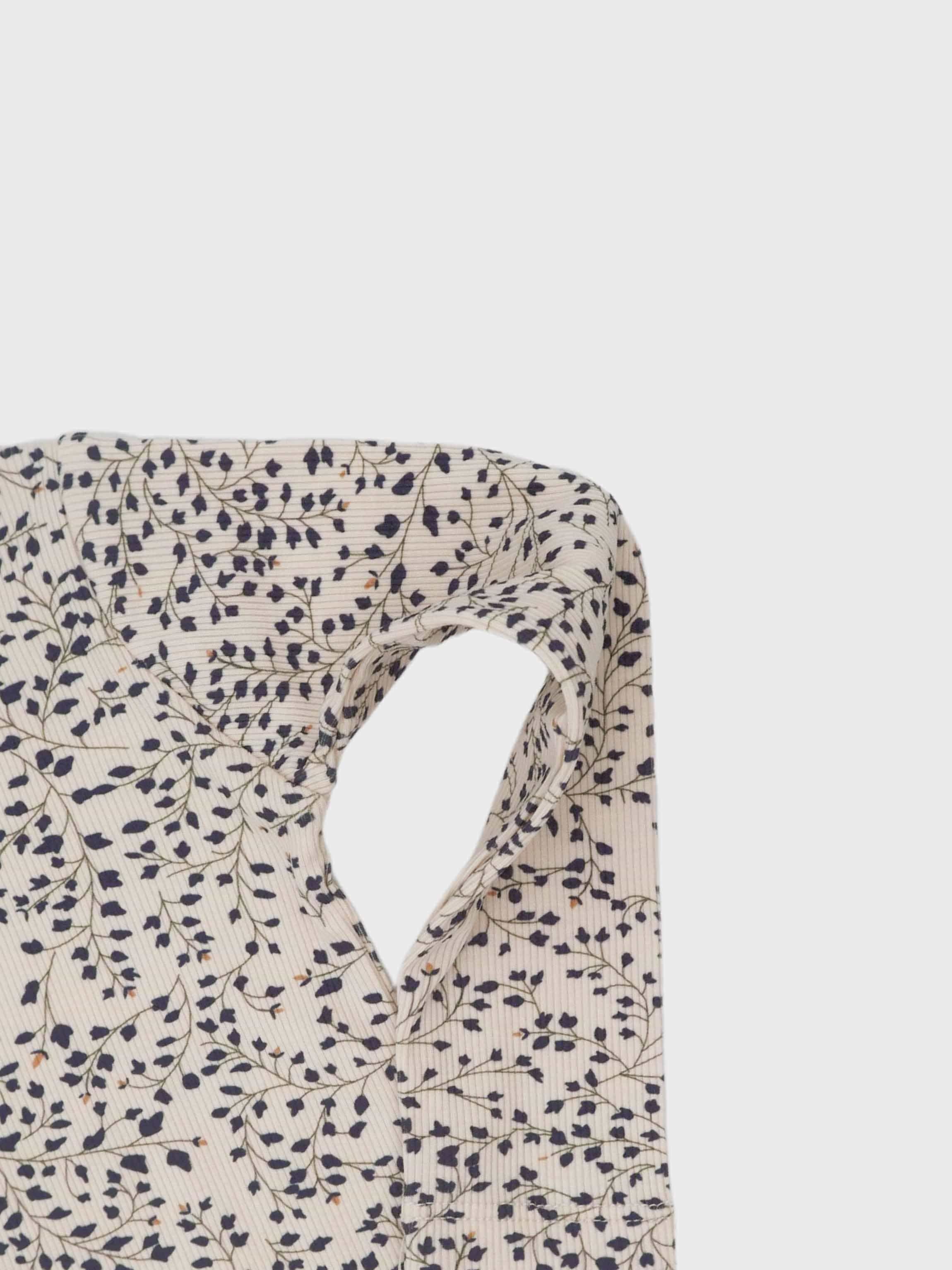 Flowing ivy print pajamas for kids