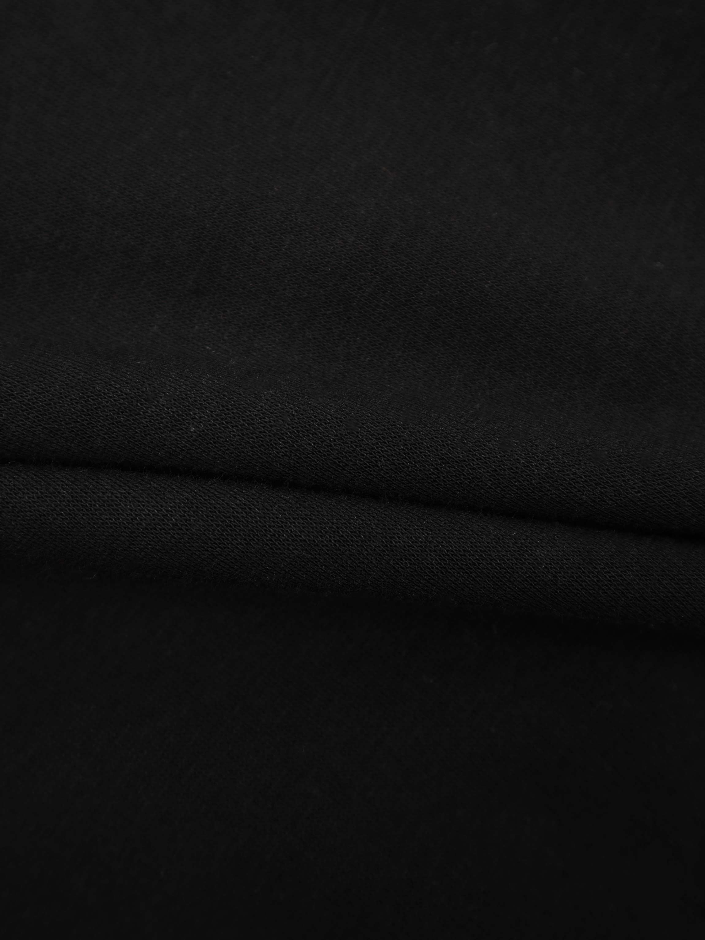 boys and girls of soft black sweatshirt fabric