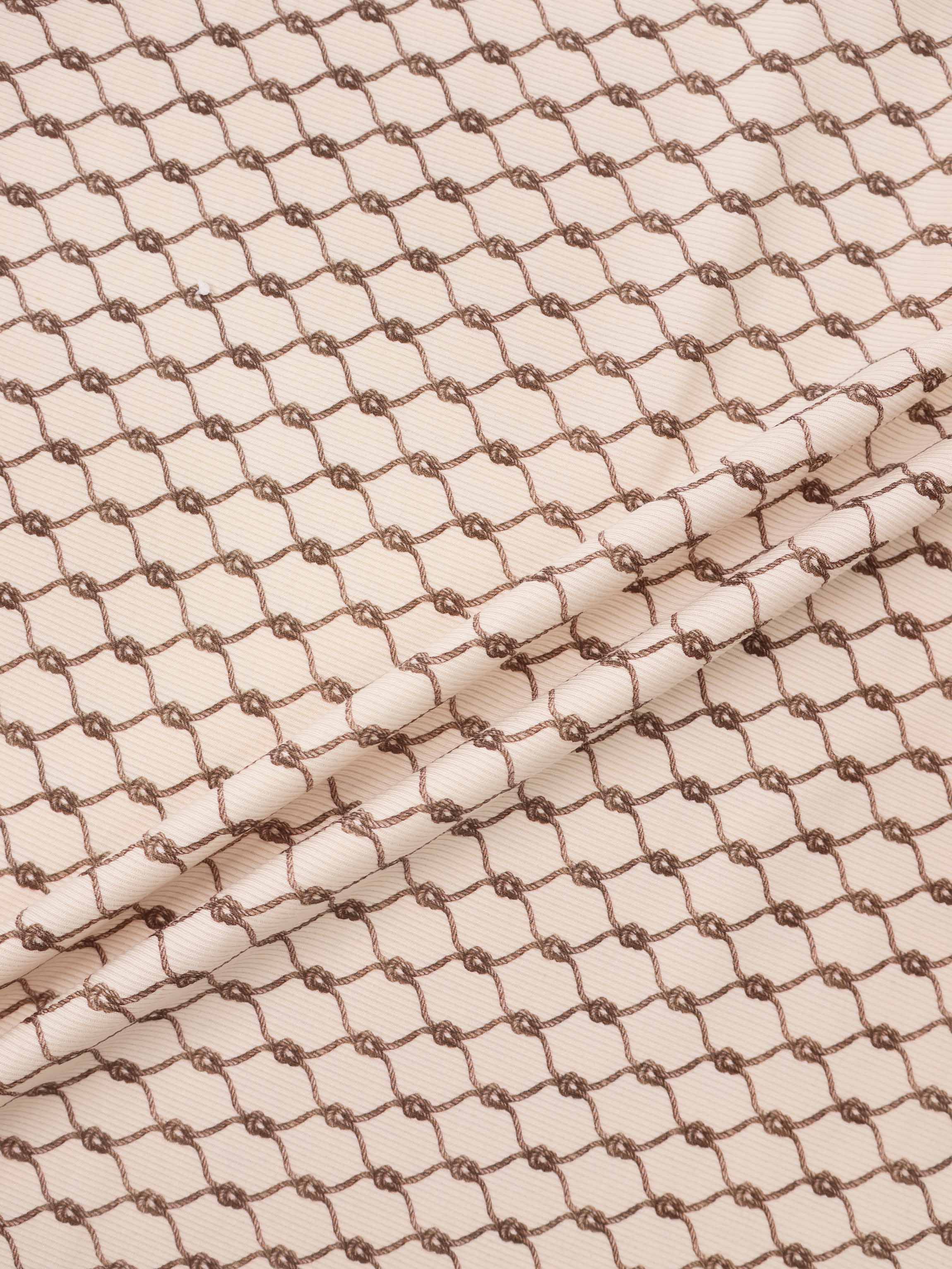 Brown Chain Stretchy fabric for boys by Adee, 服饰与配饰.