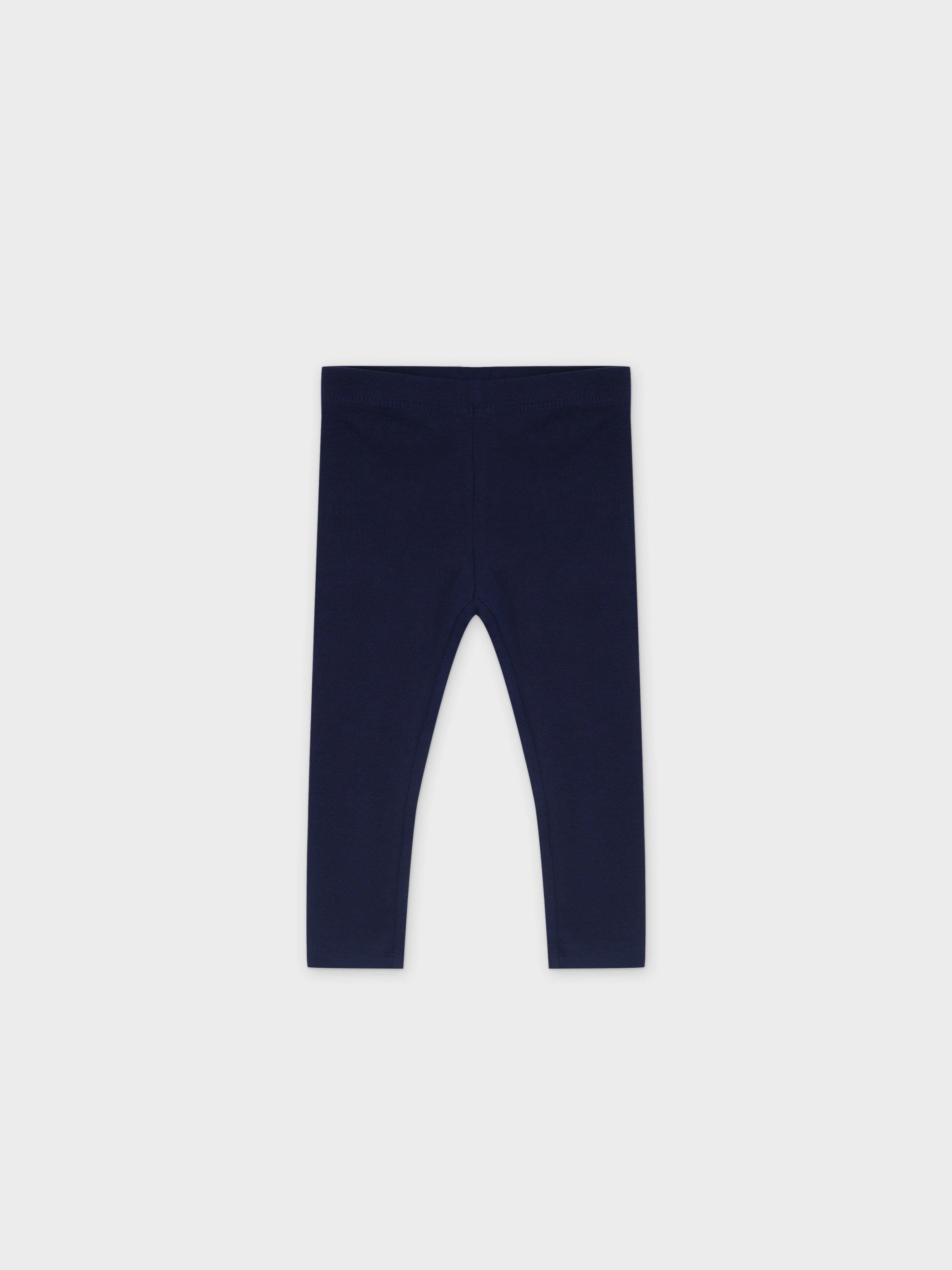 Navy leggings for babies and toddlers