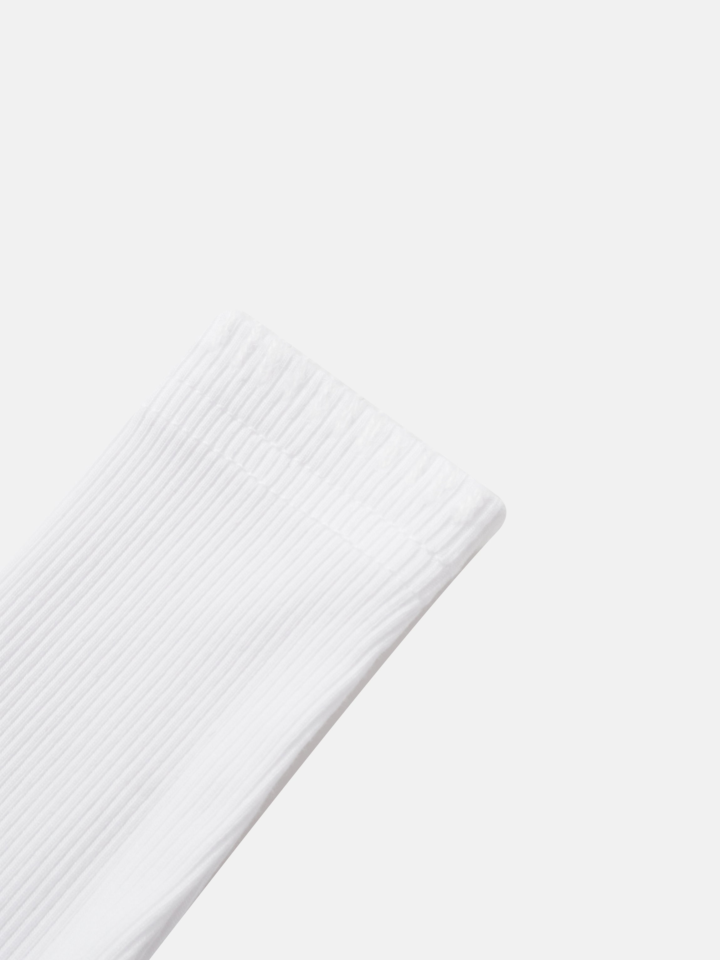 Legacy Stitch Cardigan, white ribbed knit, Adee, unisex dressy top
