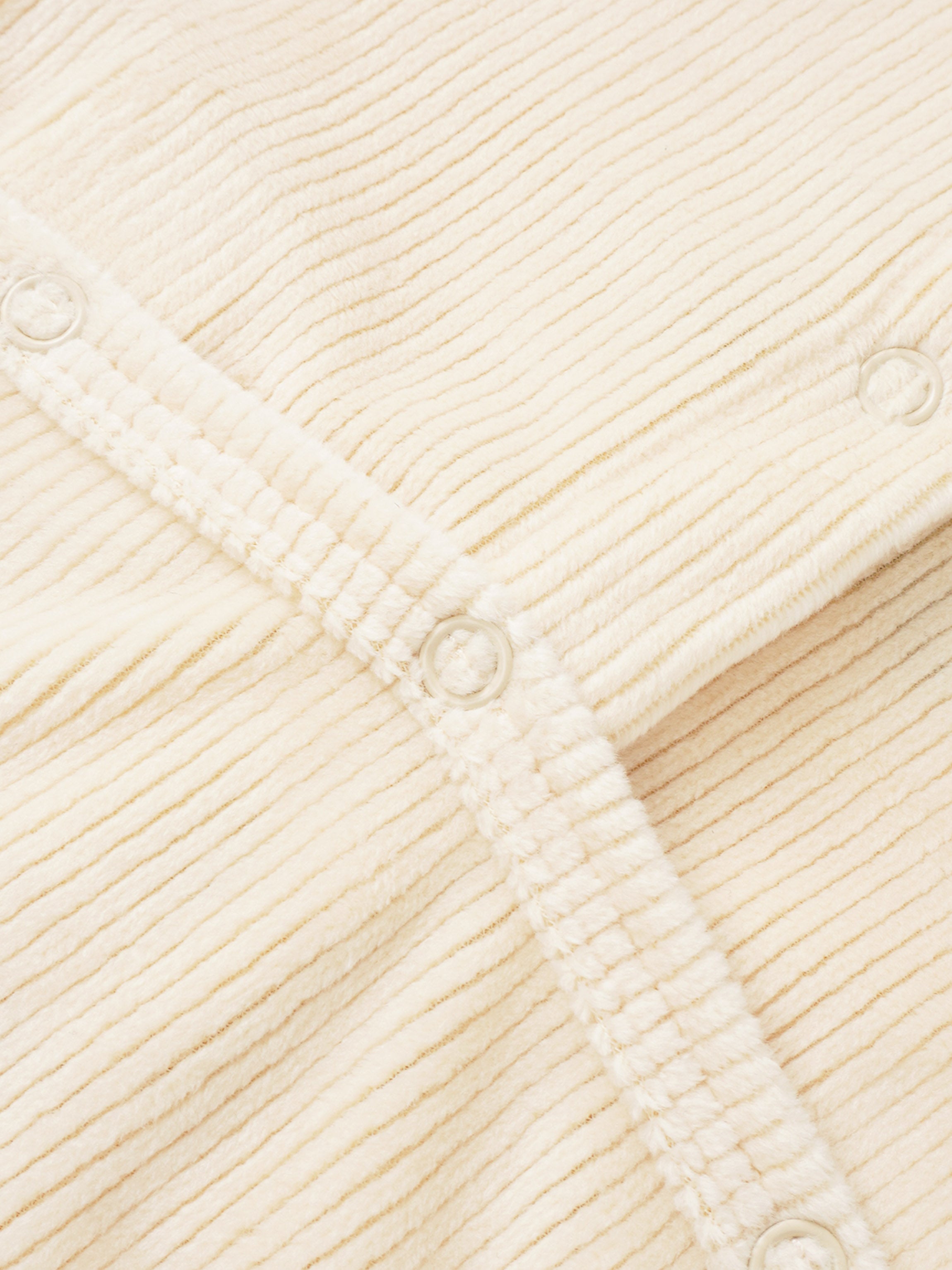 Embroidered Anchor Stretchy, ivory corduroy boys&
