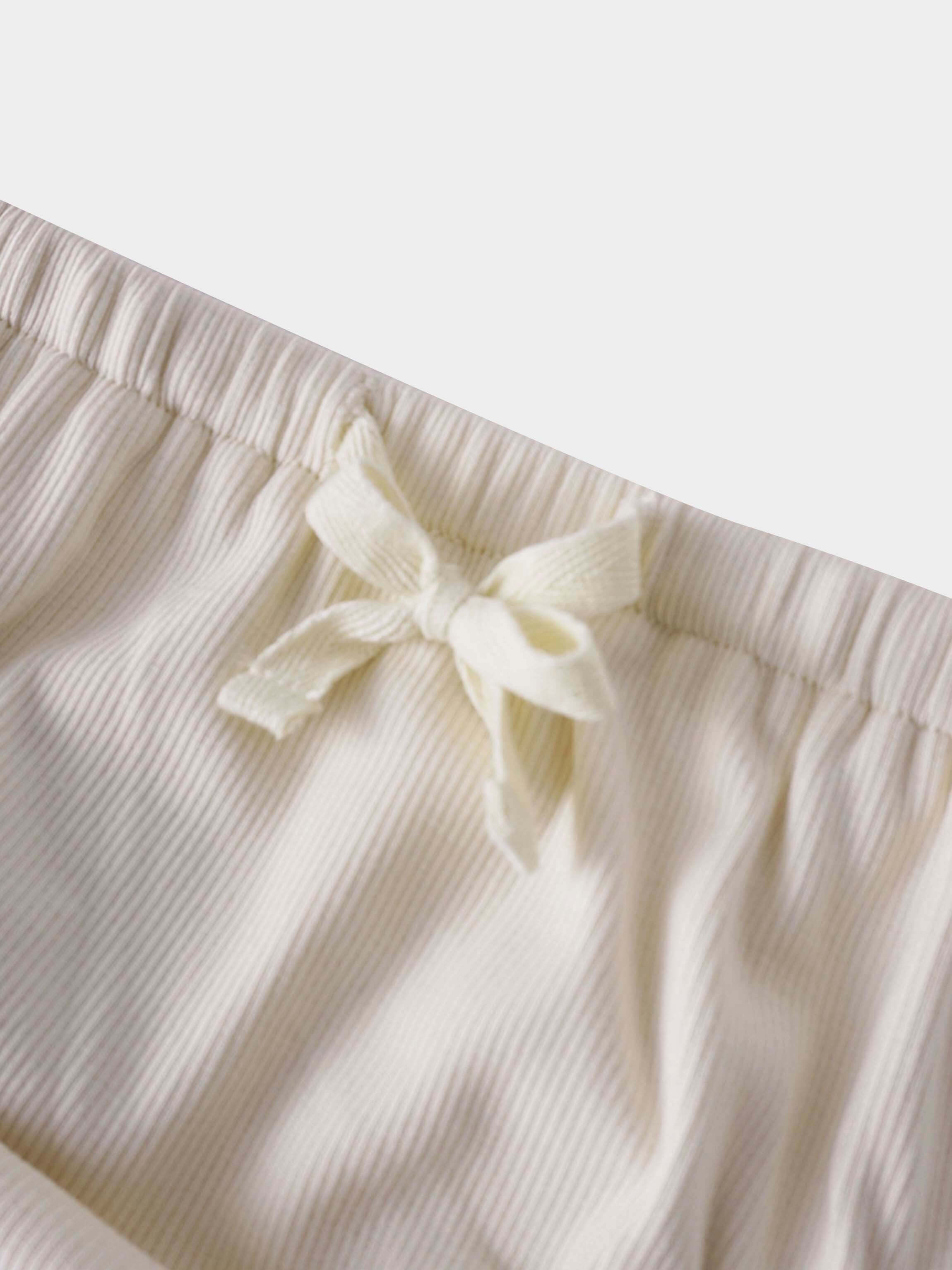 Off-white bloomers for girls and boys