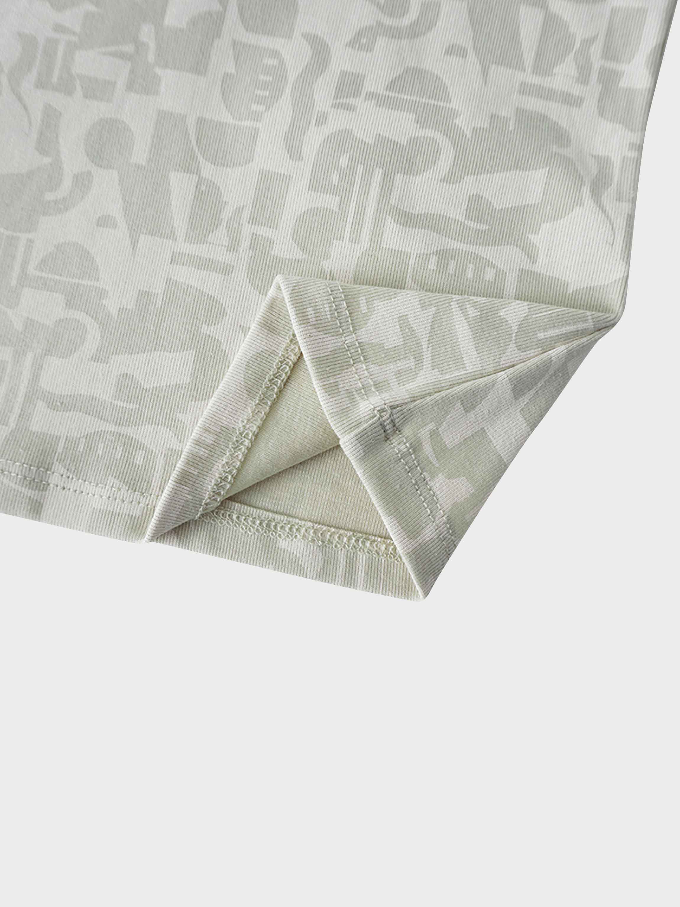 Abstract girls pajamas detail design