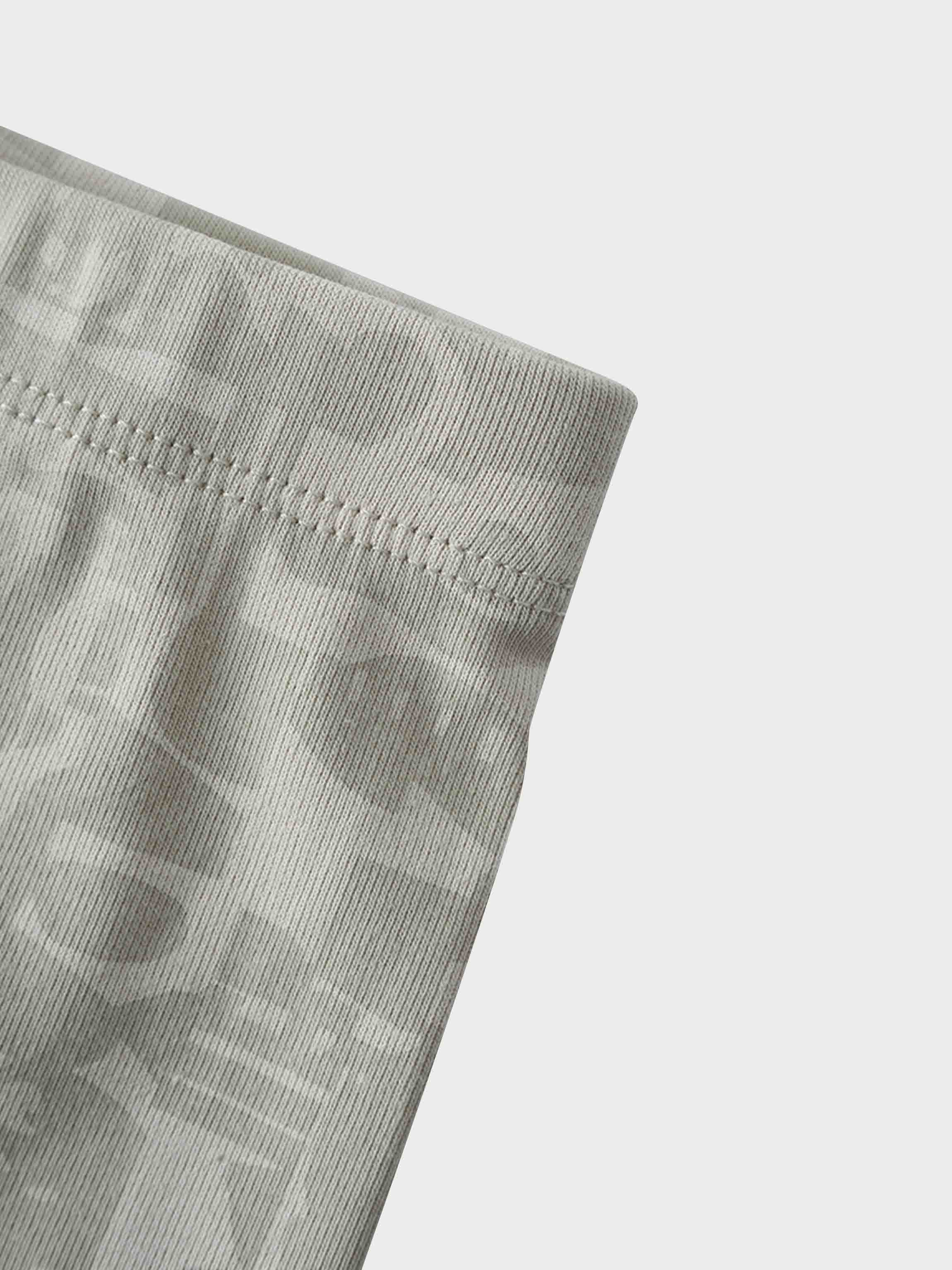 Abstract pajama fabric close-up