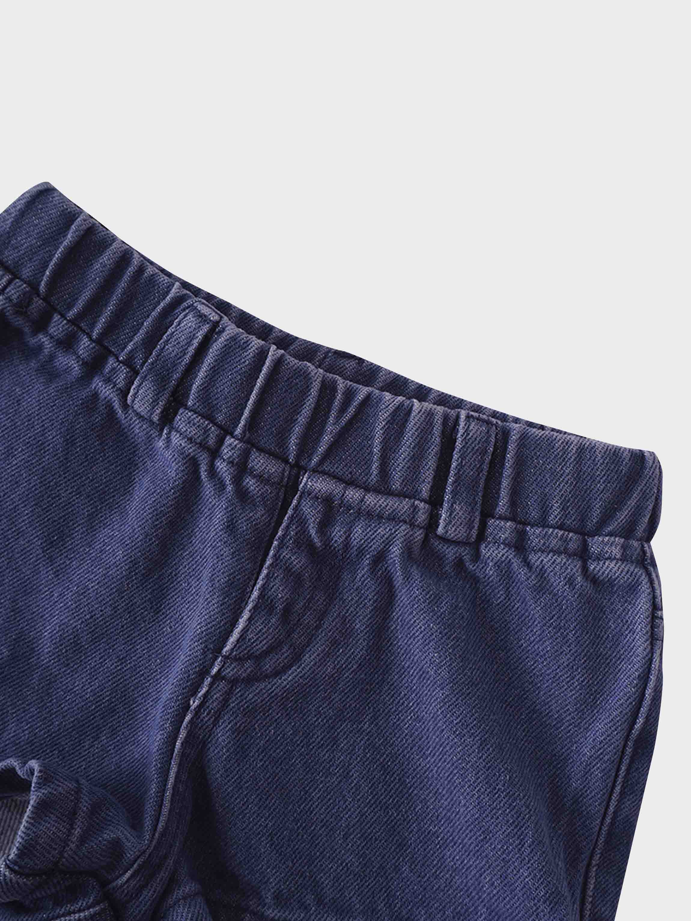 Denim Shorts- Dark Denim