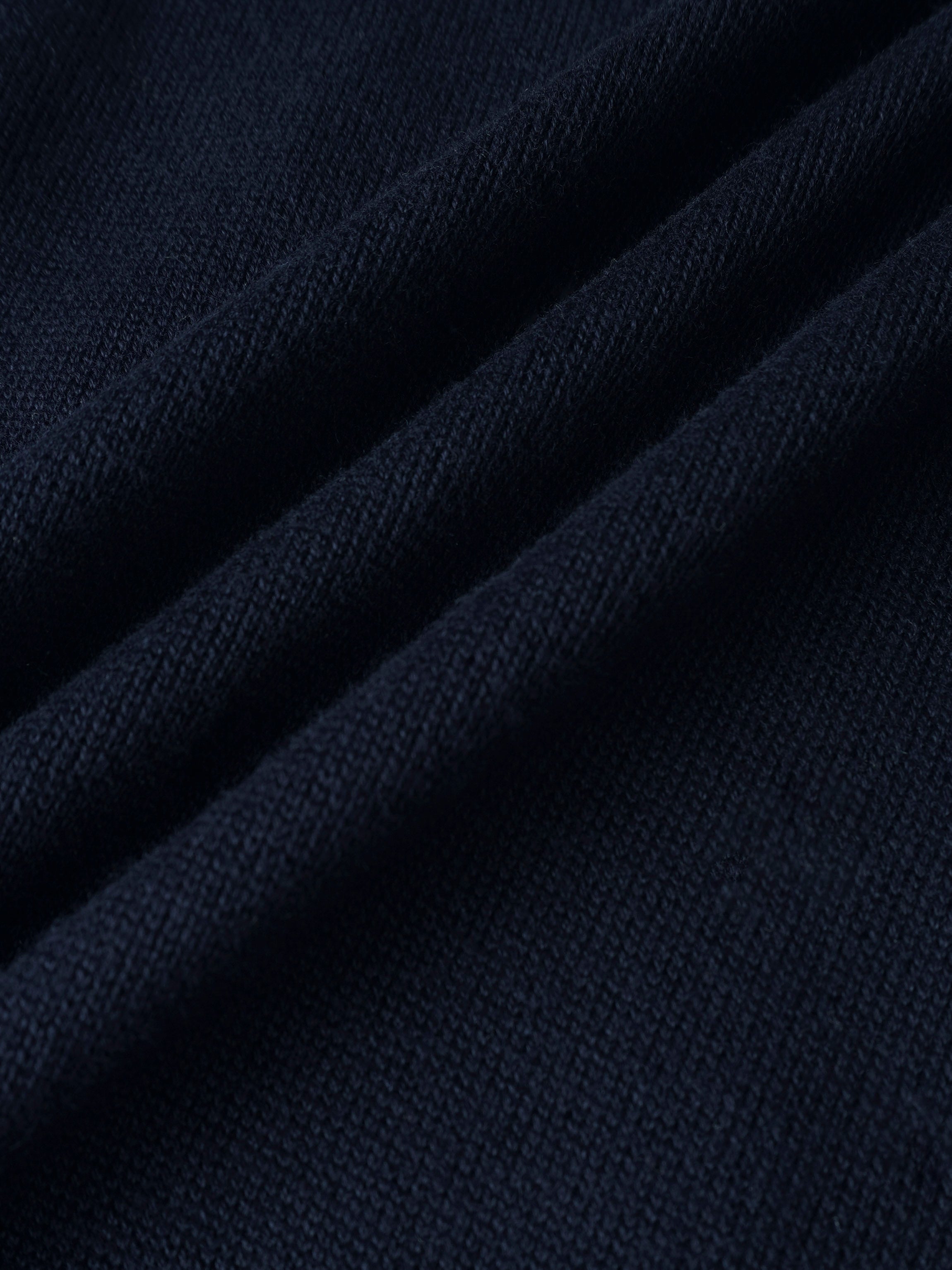 Knit Sweater - Navy; Adee boys dressy top in navy knit fabric