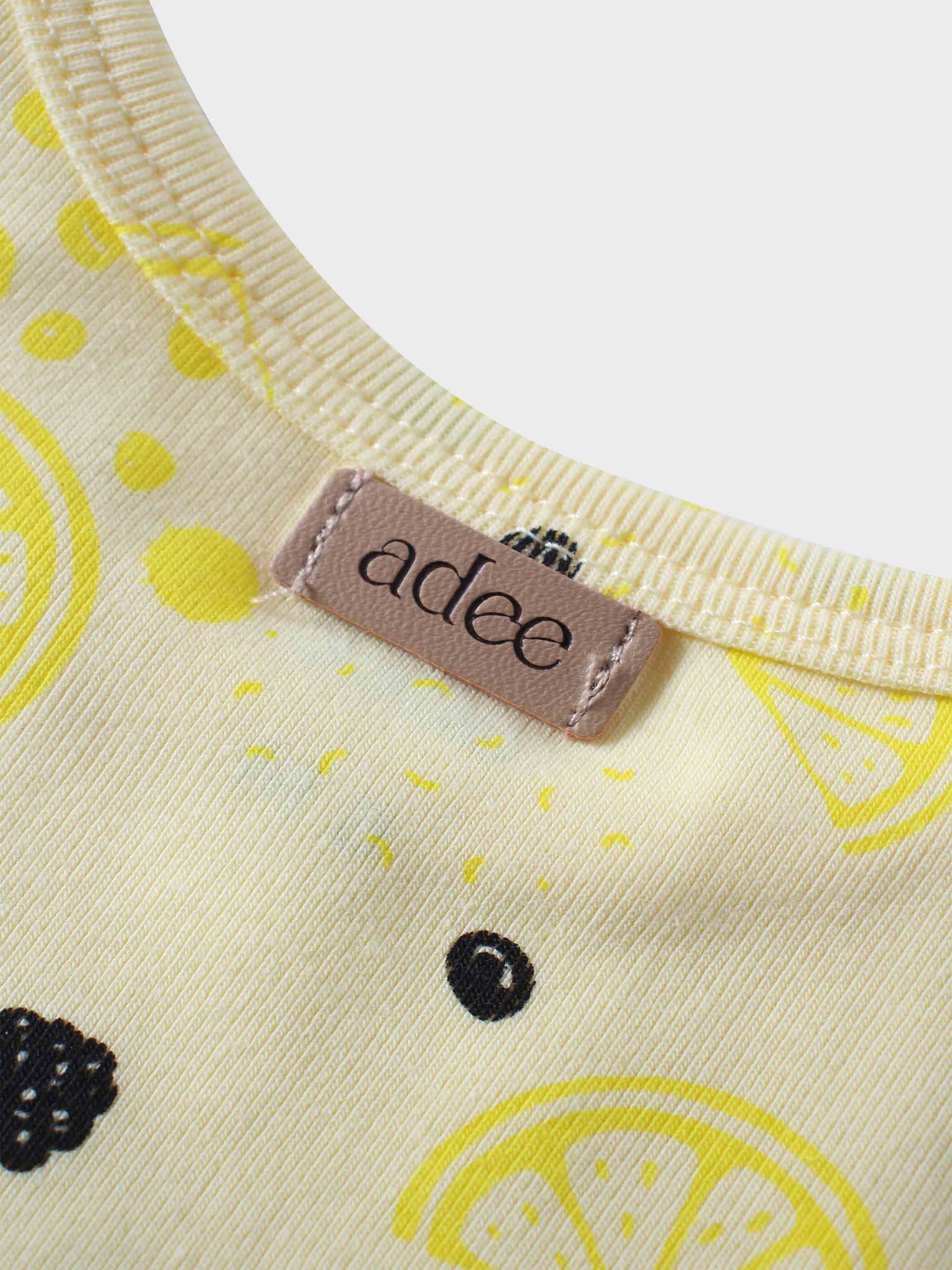 Lemon print t-shirt boys perfect for summer fashion