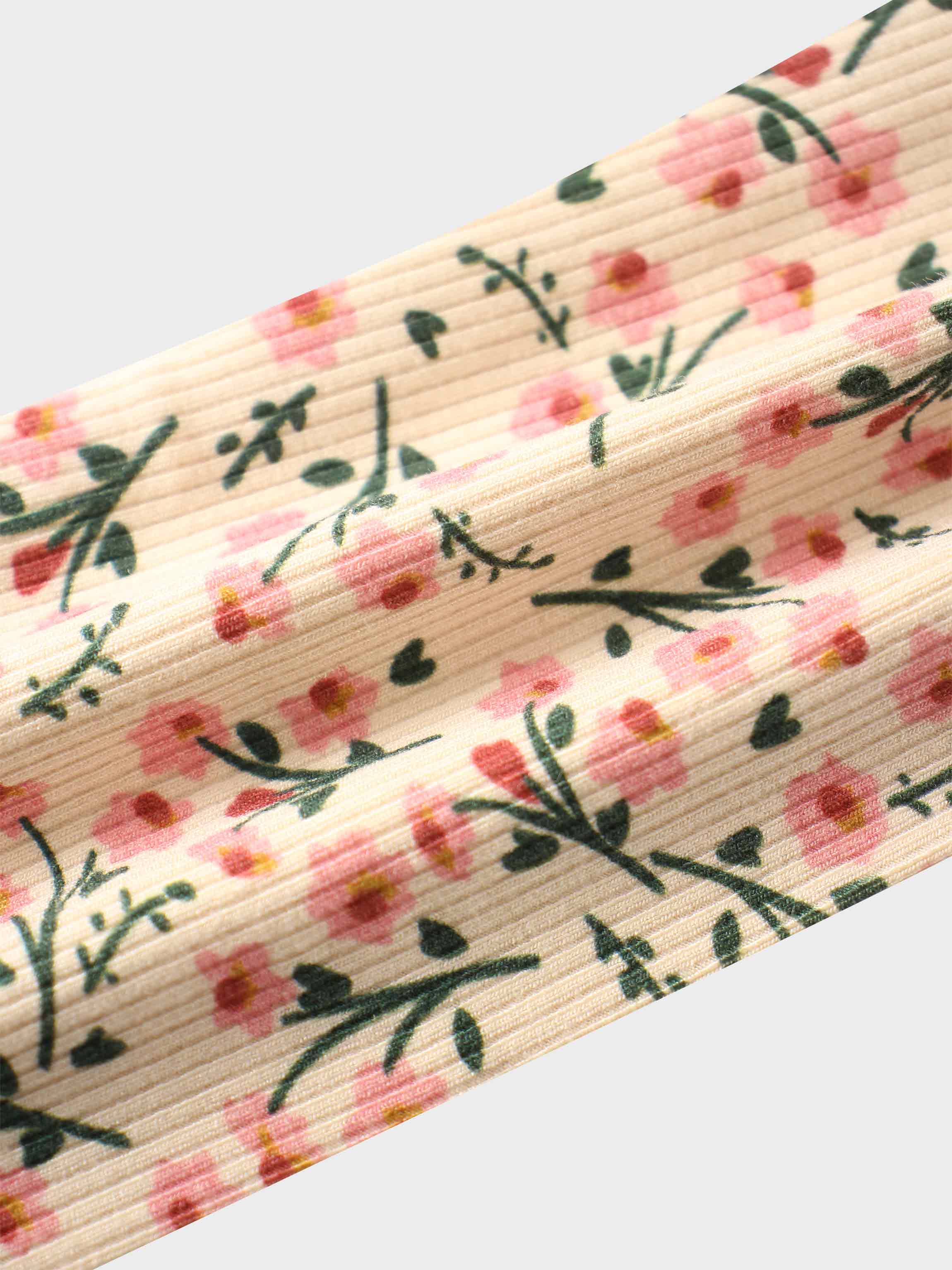 Floral design for girls pajamas