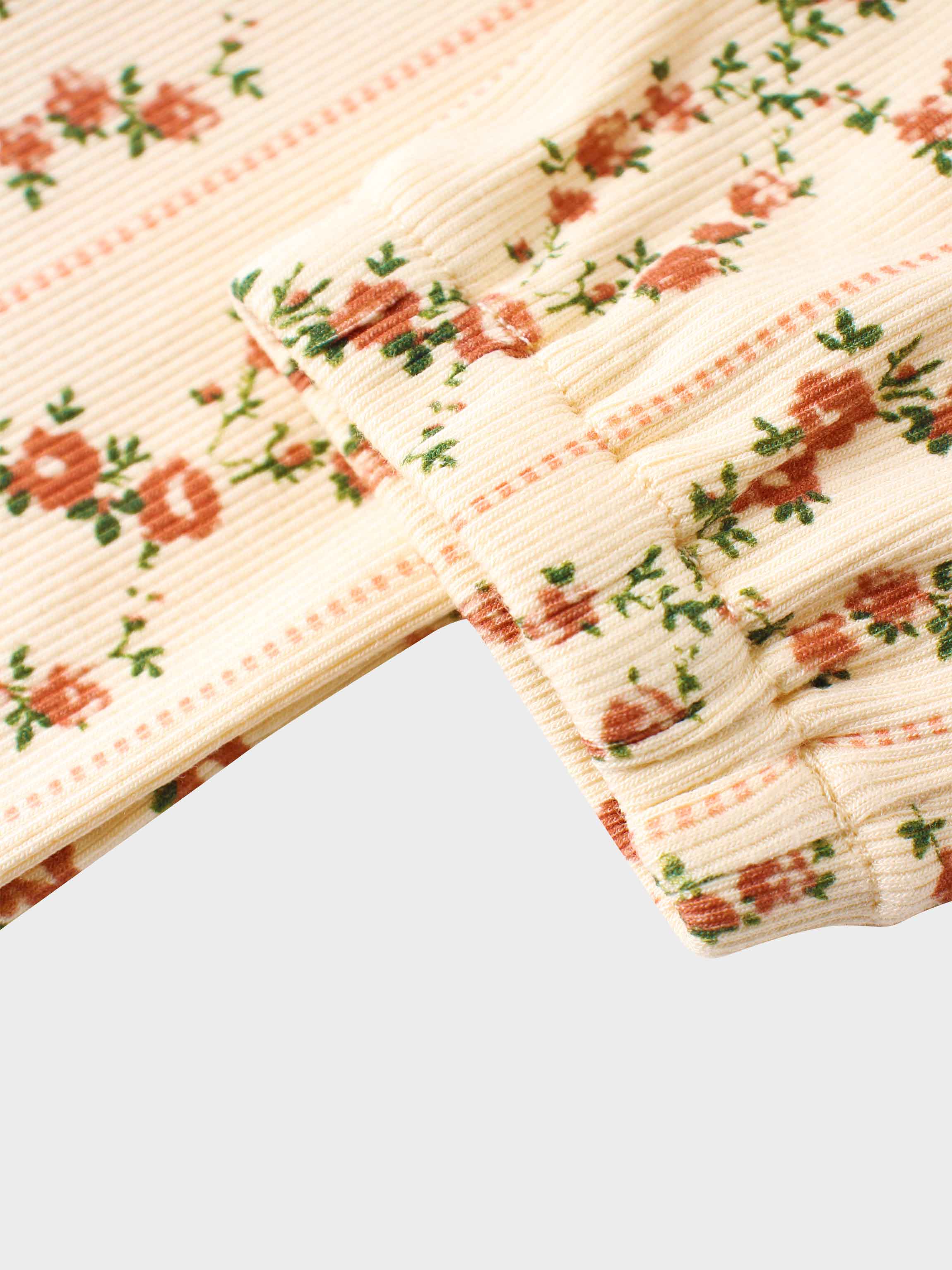 Floral print fabric for girls