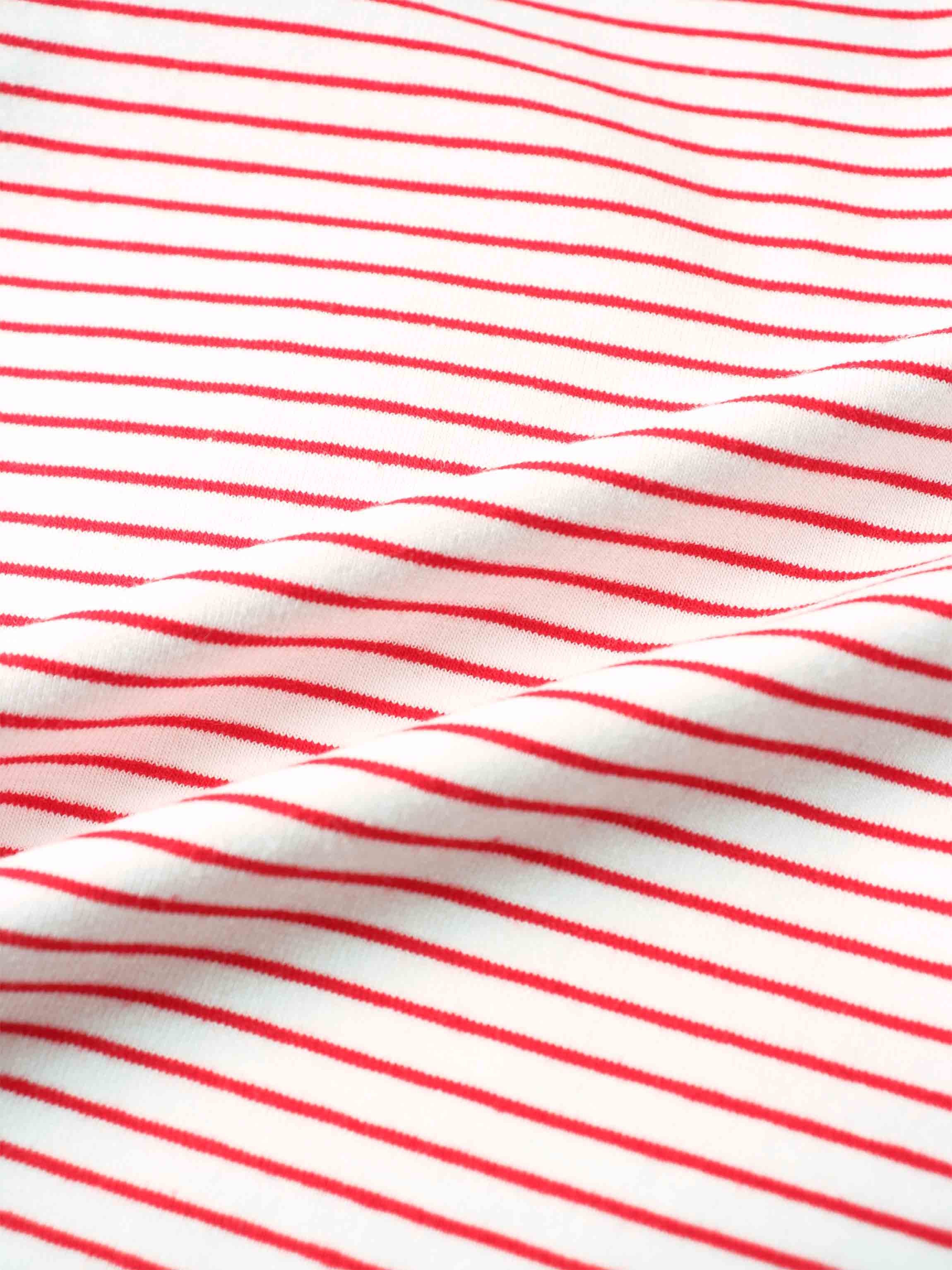 girls shirts pink and white striped fabric