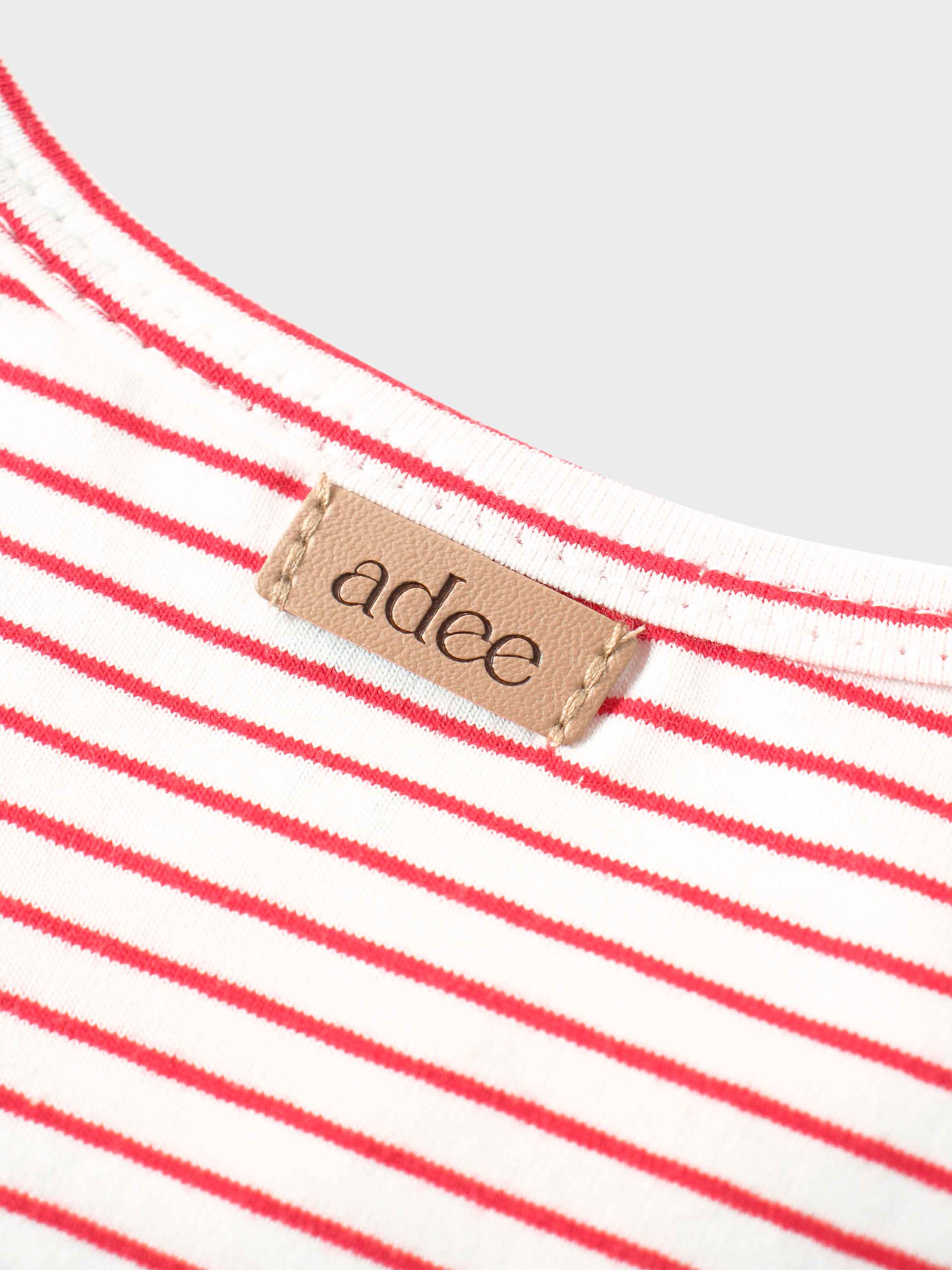 Girls shirts with striped design