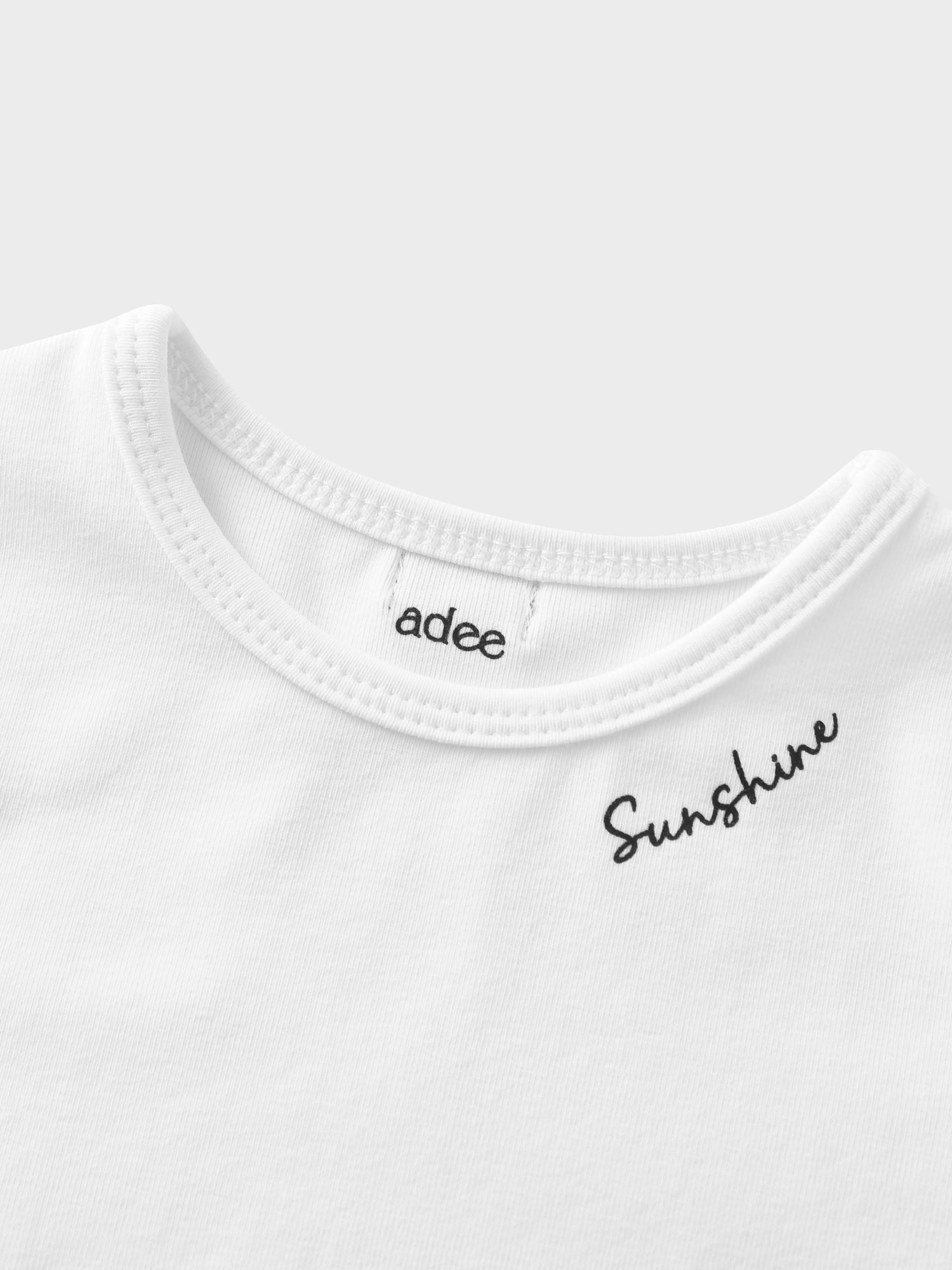 White fitted girls shirts collar
