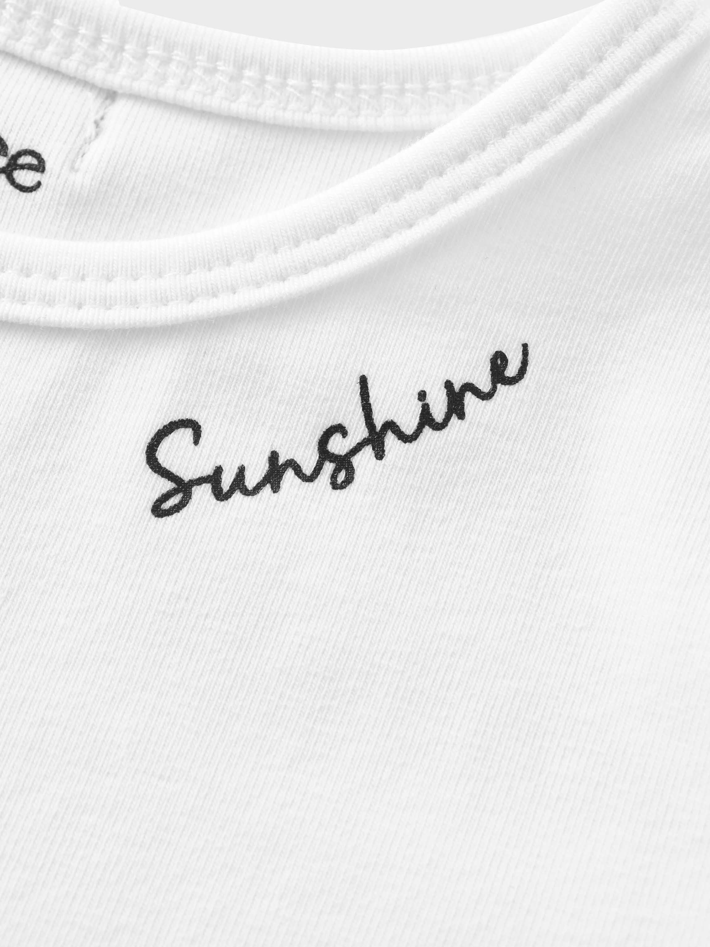 White girls shirts with &