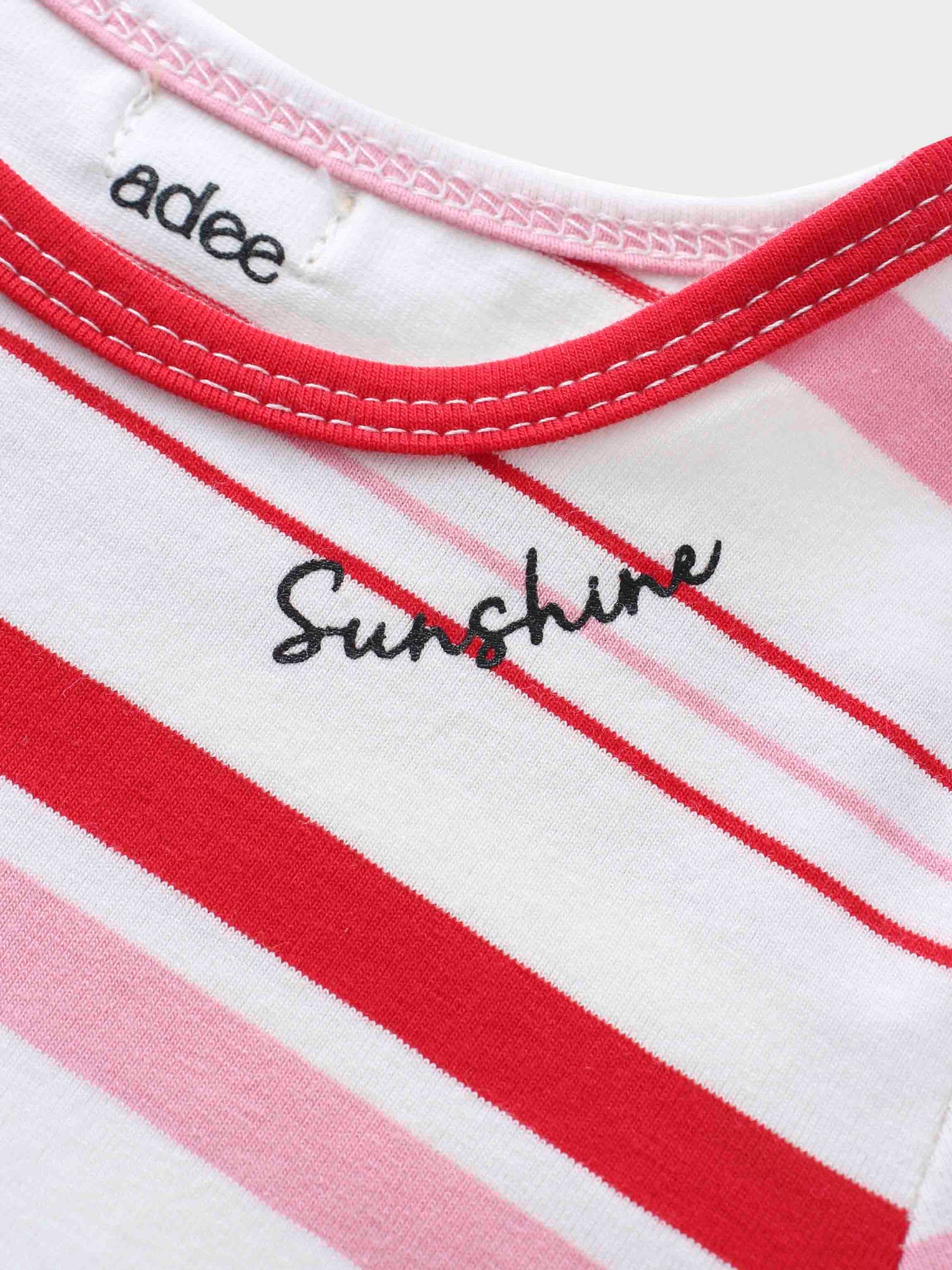 girls shirts with Sunshine lettering