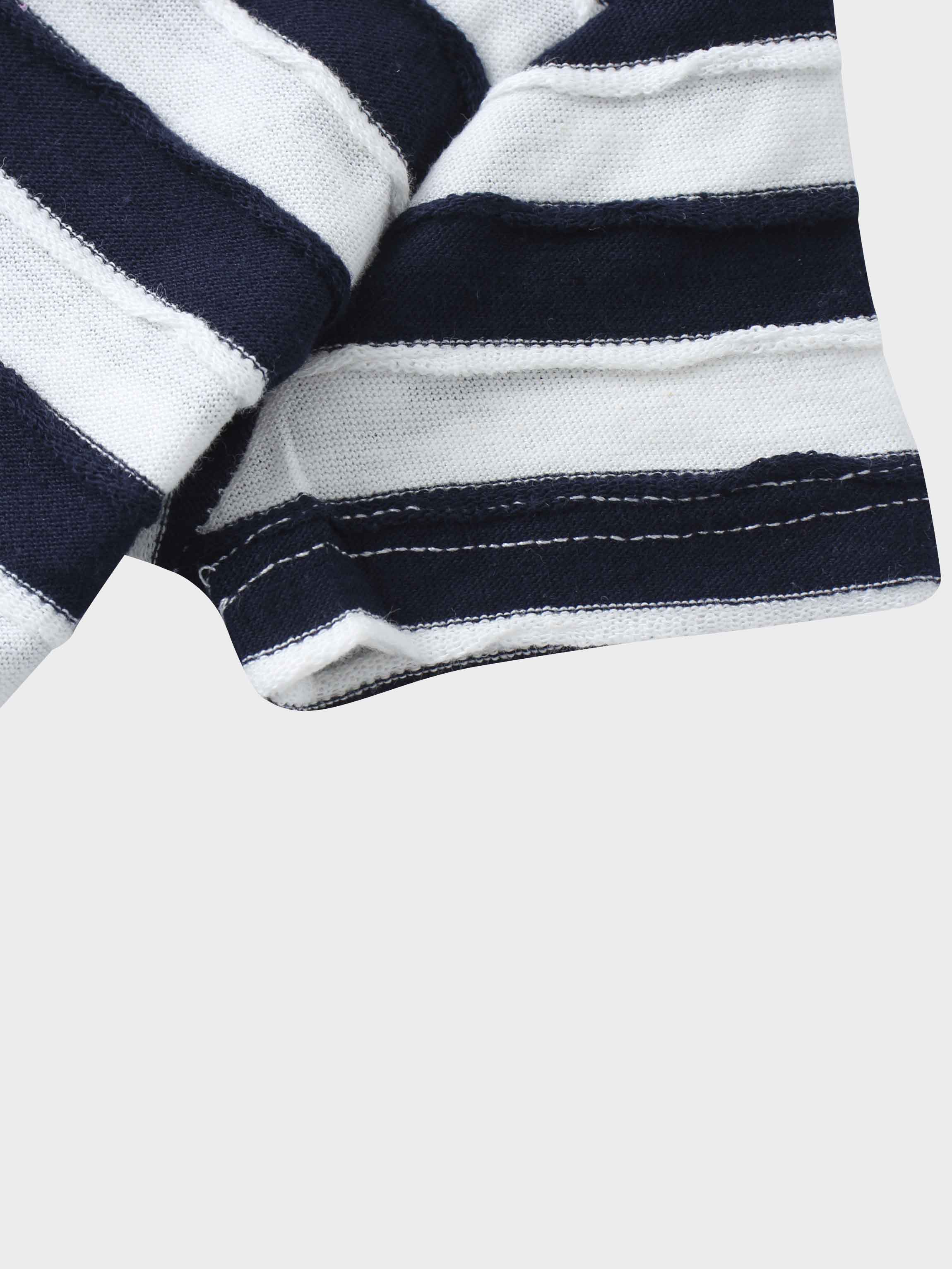 Boys shorts striped fabric detail