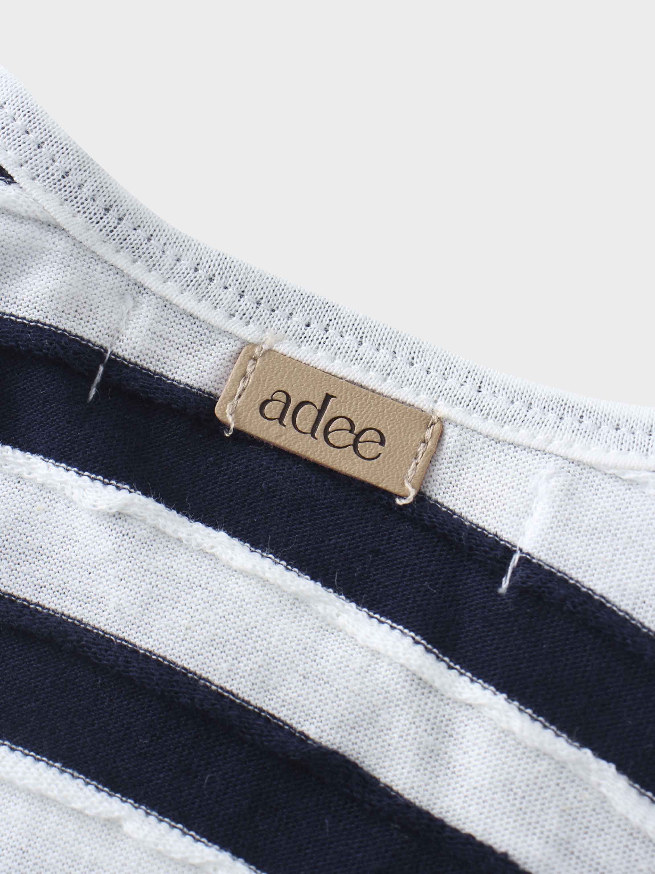 Boys shorts striped fabric label