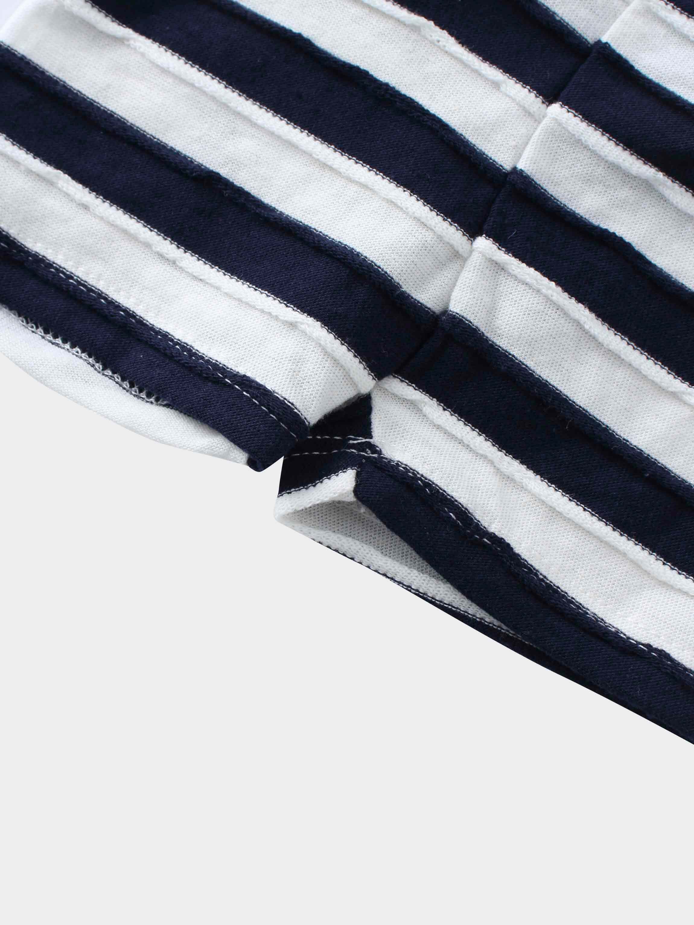 Boys shorts striped texture set