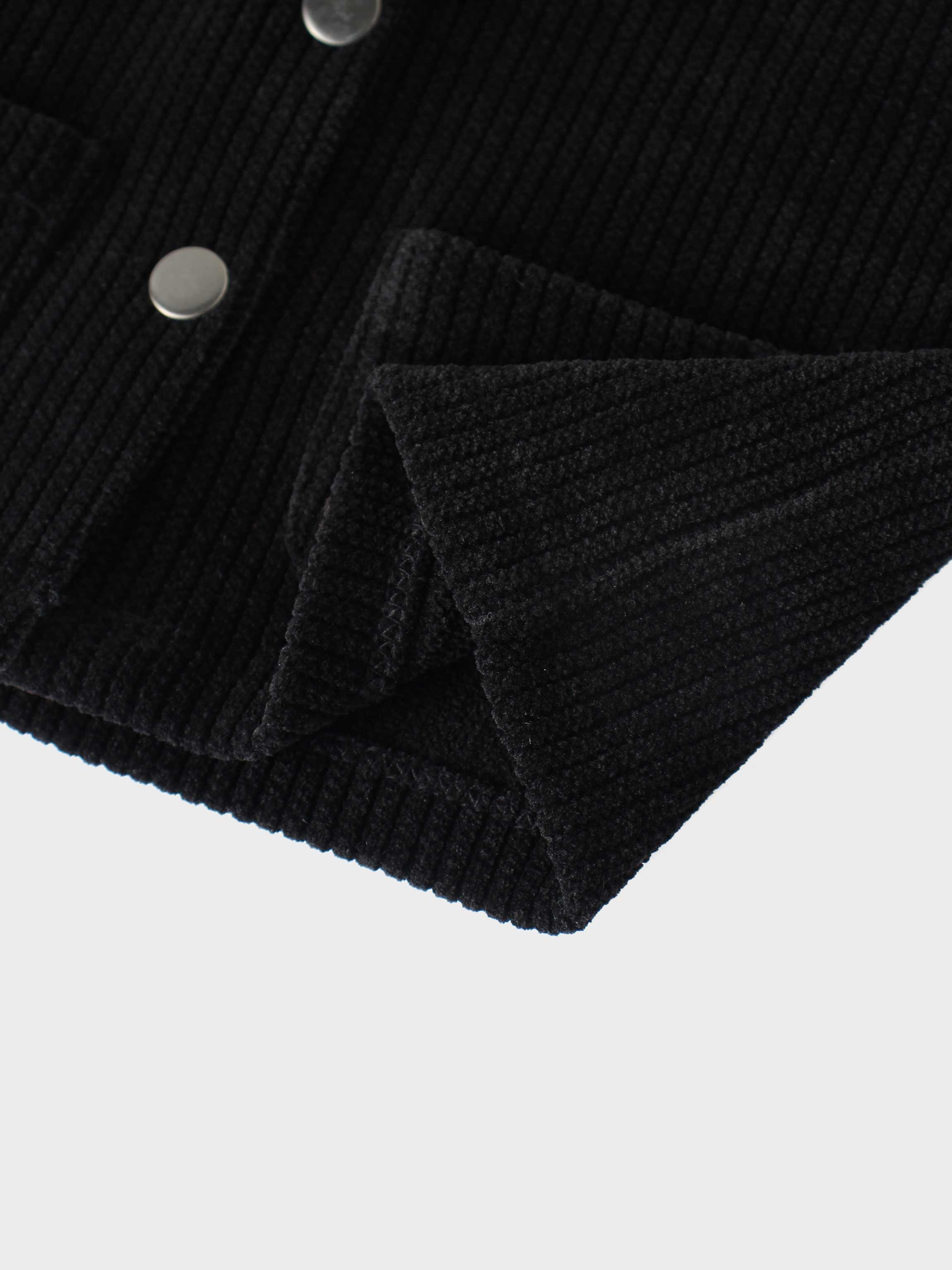 Corduroy Jacket - Black