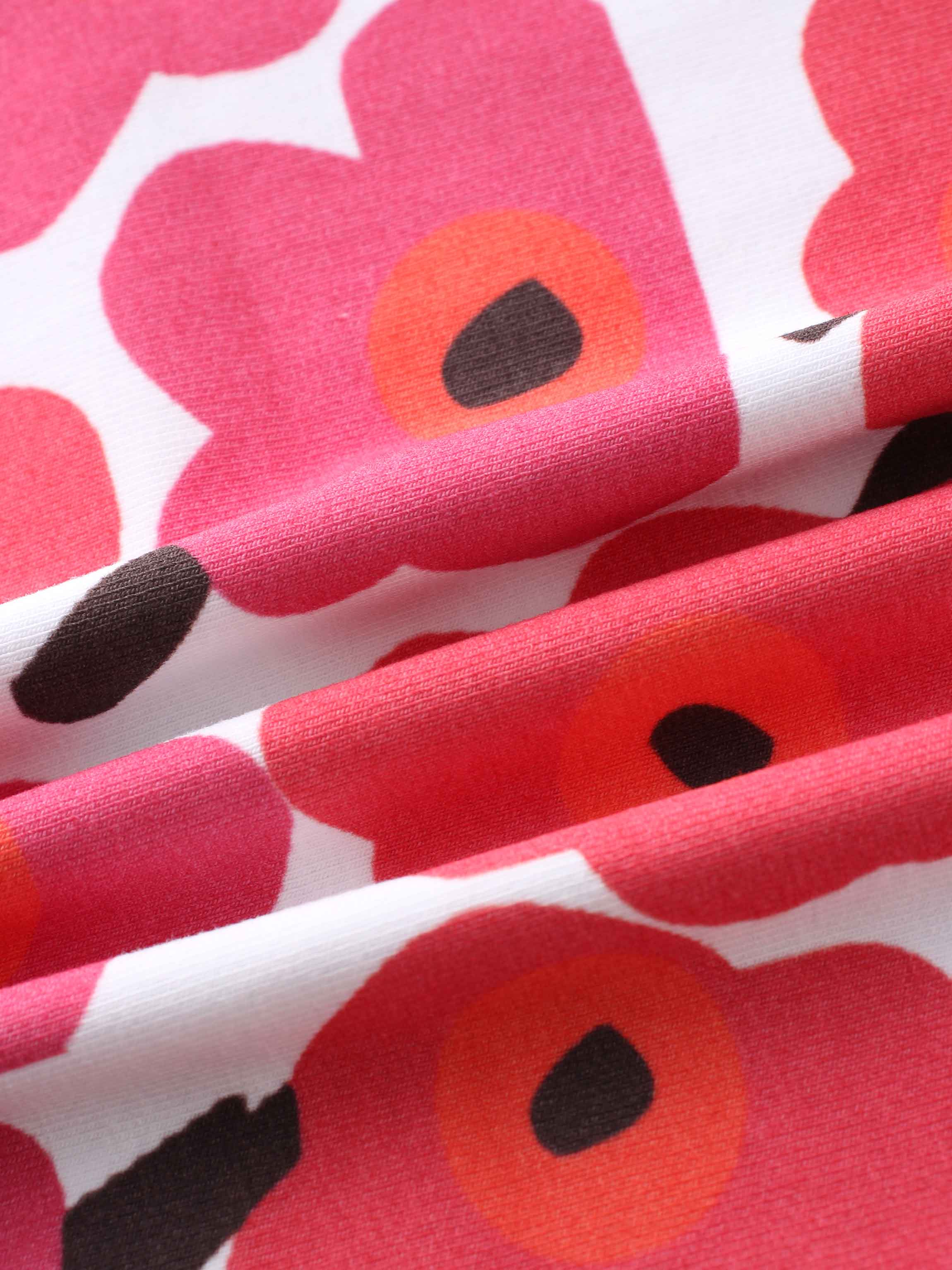 Girls shirts with pink floral print