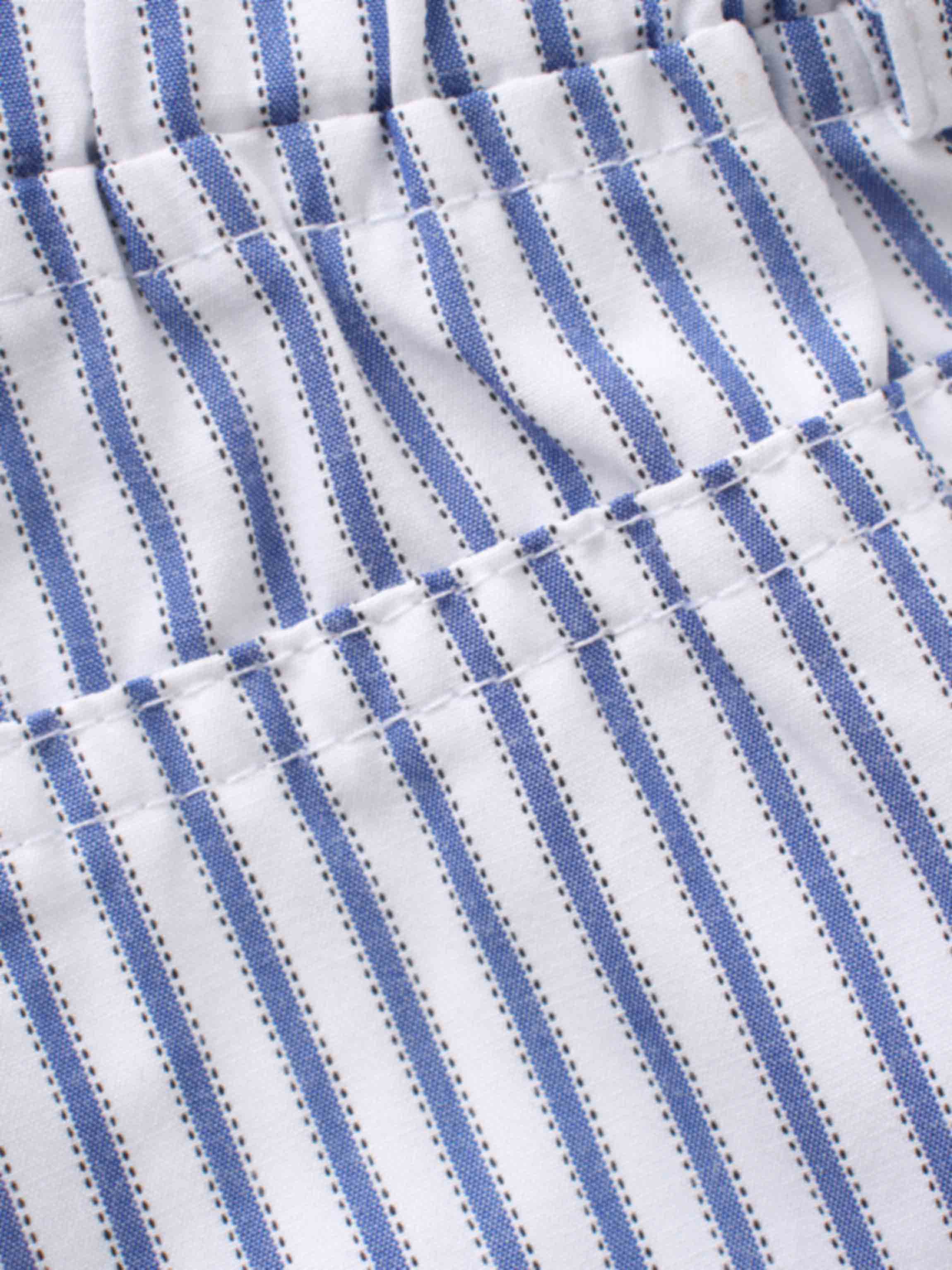 Close-up of boys shorts fabric