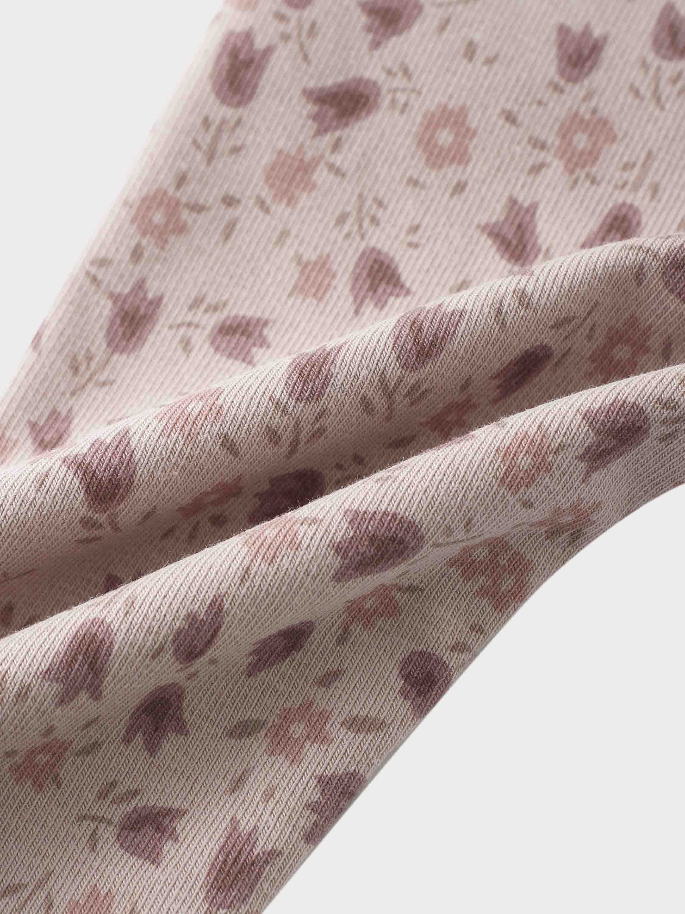 Girls sweatshirts with purple tulip print