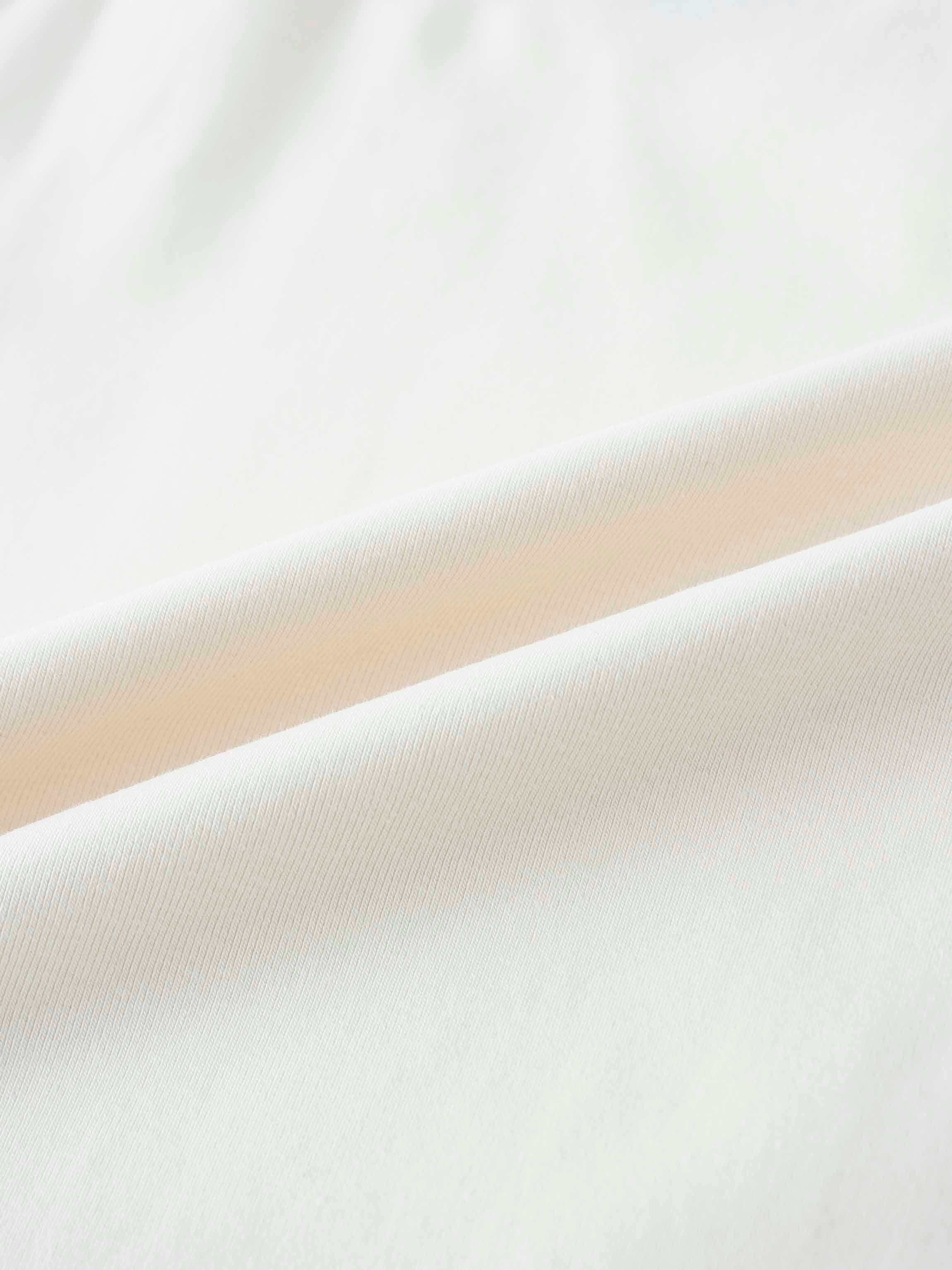 Soft off-white shirt for girls
