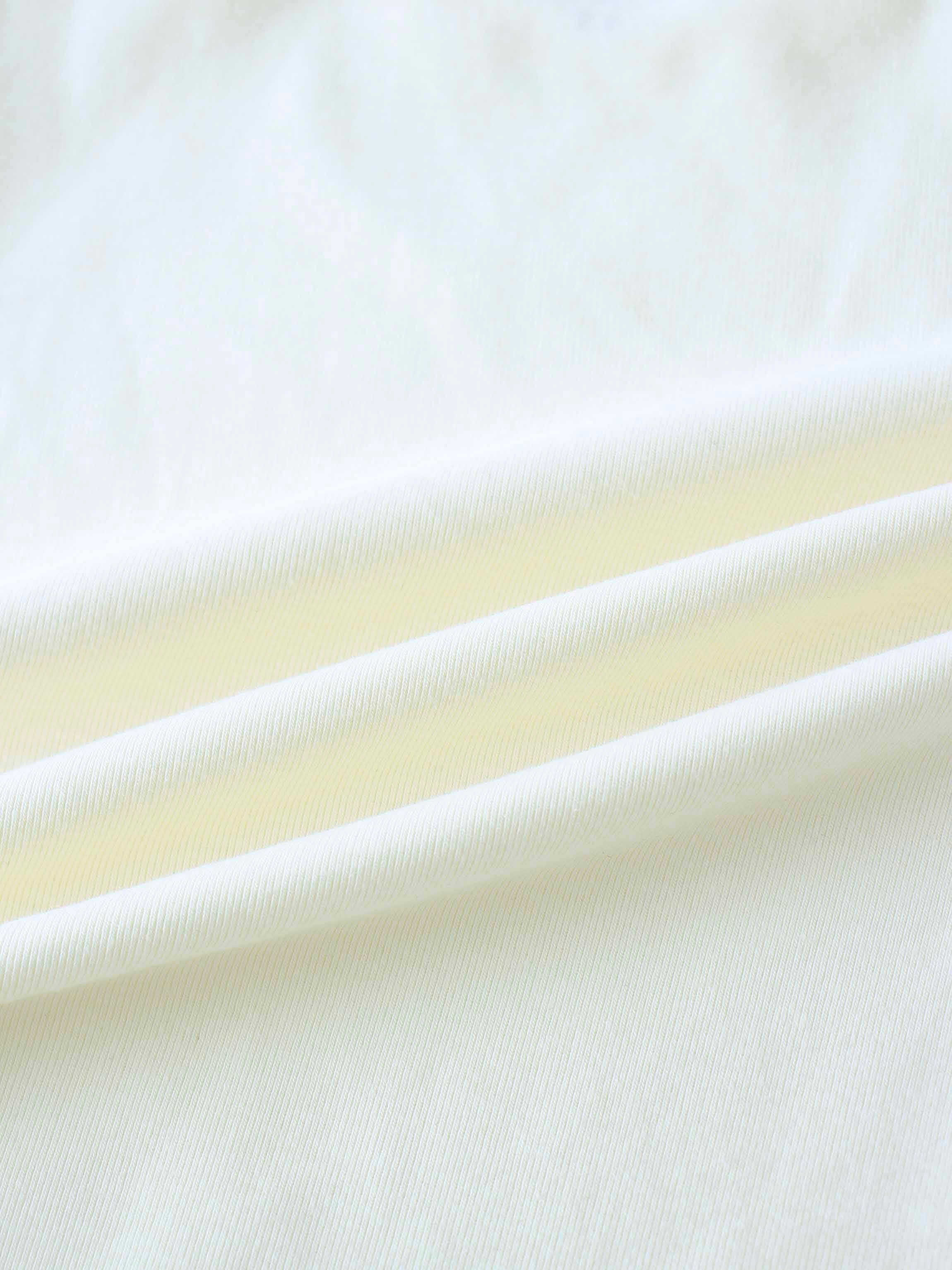 Soft white fabric for clothing