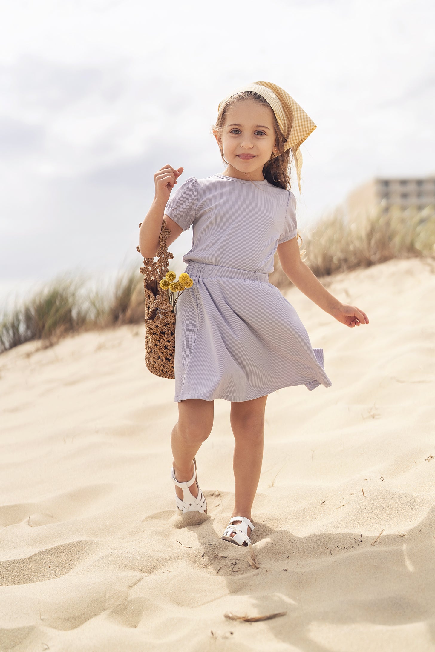 Circle Skirt - Lavender; girls&