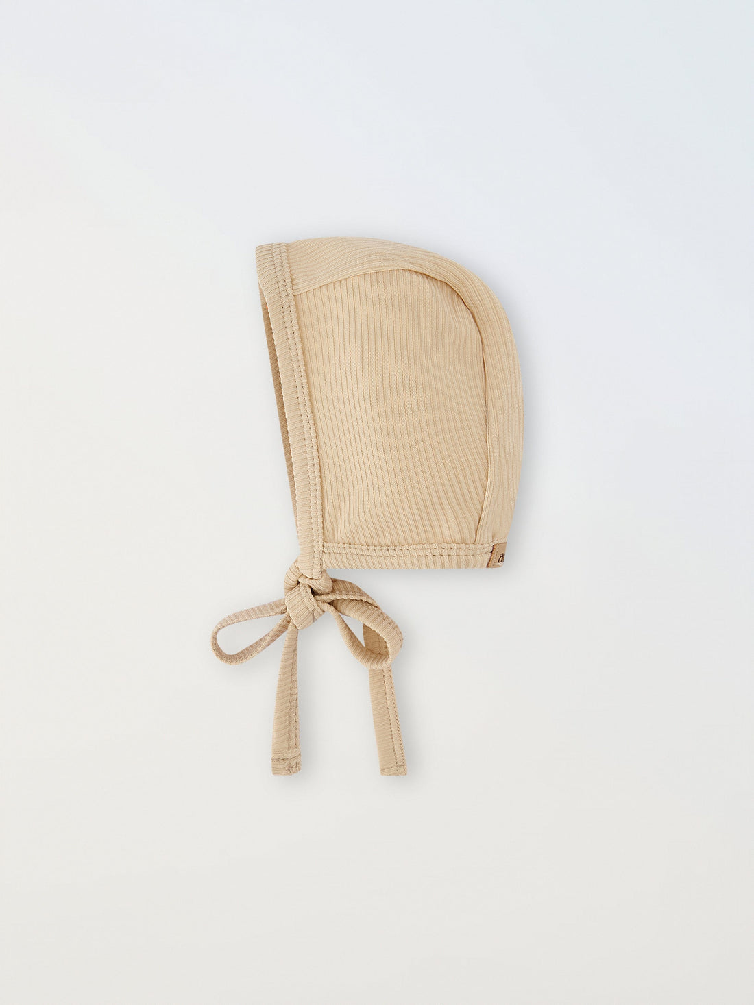 Crew Neck Bonnet - Tan &amp; Taupe