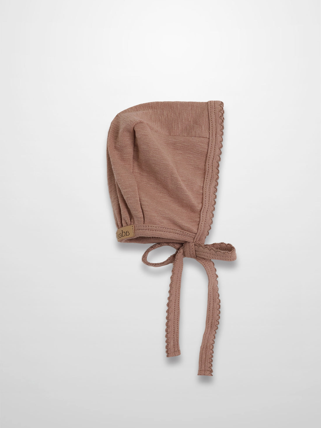 Pink Scalloped Bonnet