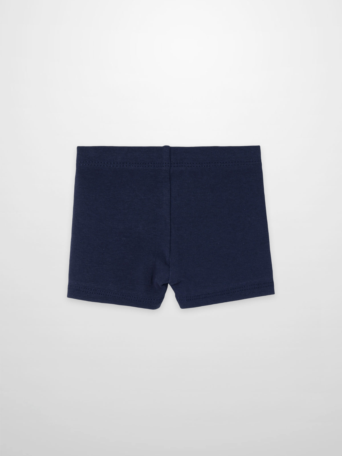Adee navy biker shorts, non-ribbed, unisex basics bottoms in apparel and accessories