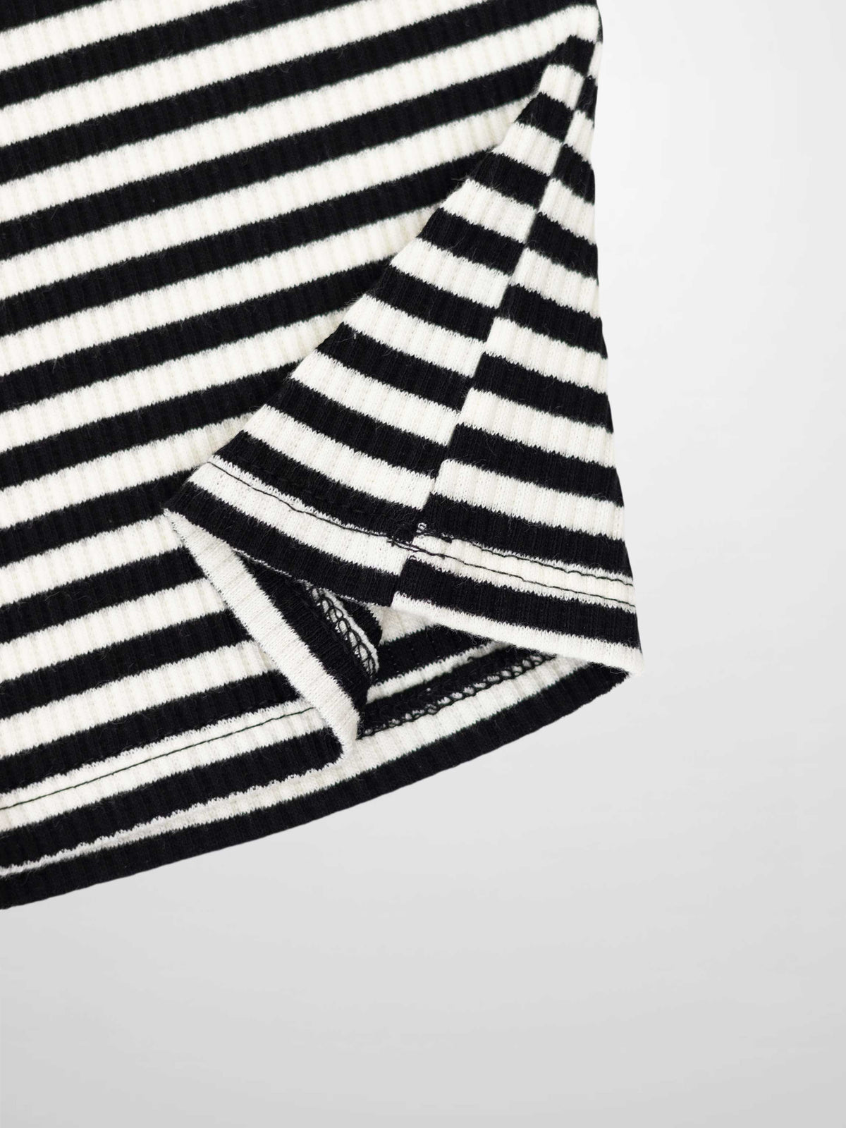 Striped crew neck girls&
