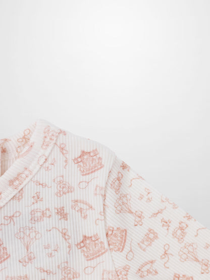 Little Storybook Stretchy - Pink