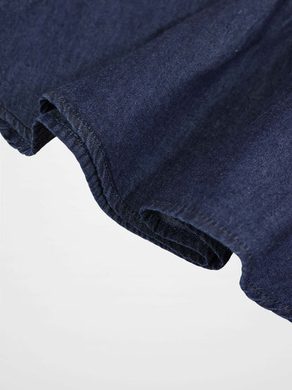 Circle skirt in dark denim by Adee, girls&