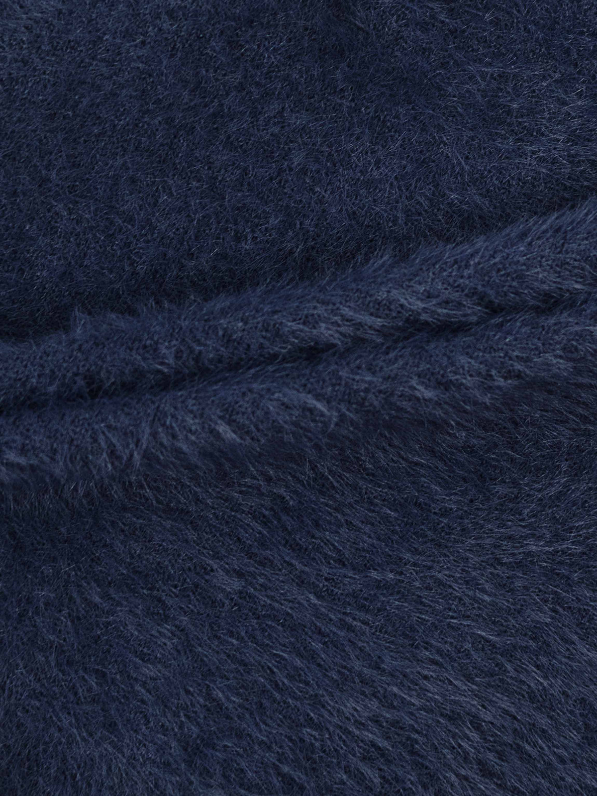 Mohair Sweater - Navy Blue by Adee; Girls dressy top
