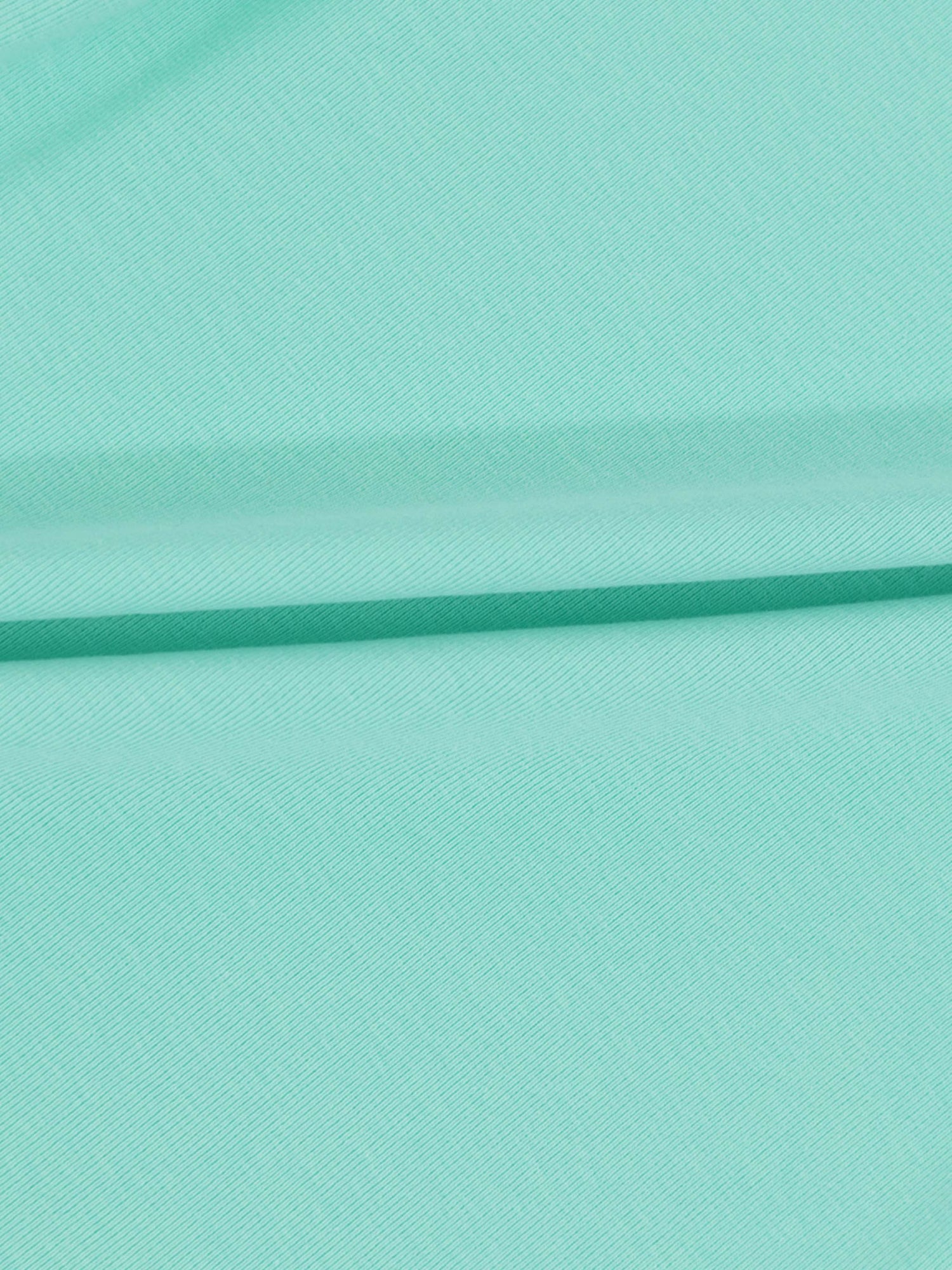 3/4 Puff Sleeve T-shirt for girls in mint green fabric