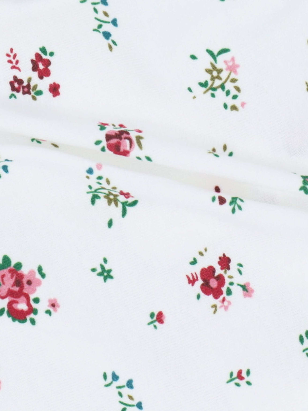Baby jumpsuit floral print fabric