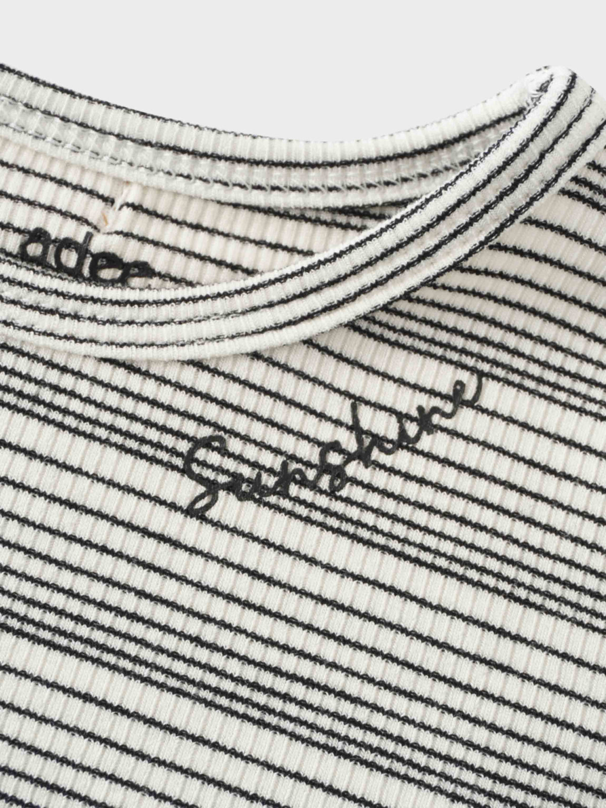 black striped boxy kids shirt warm-weather adventures