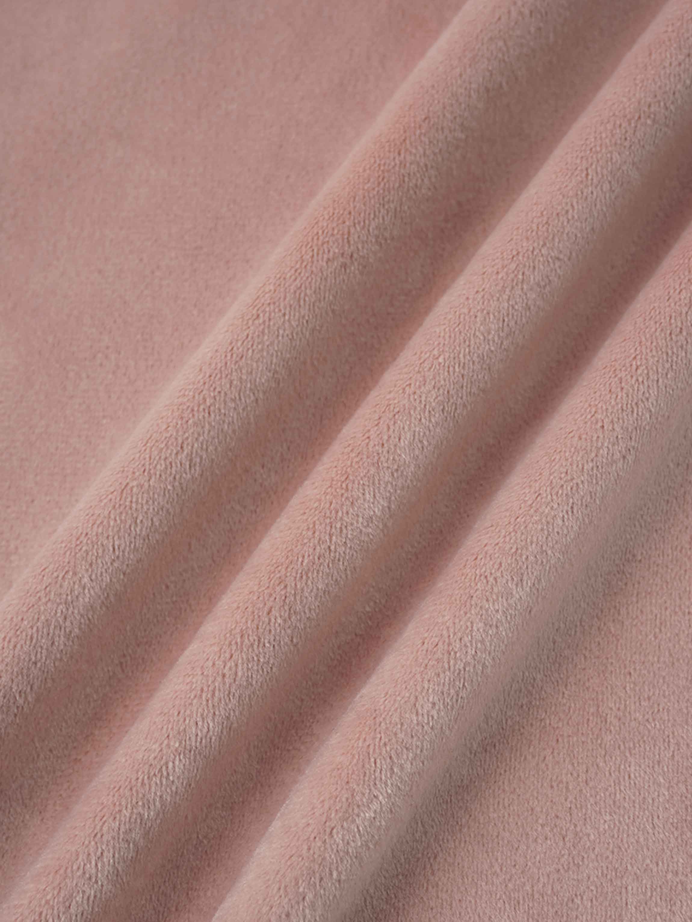 Velour Crossover Stretchy - Pink