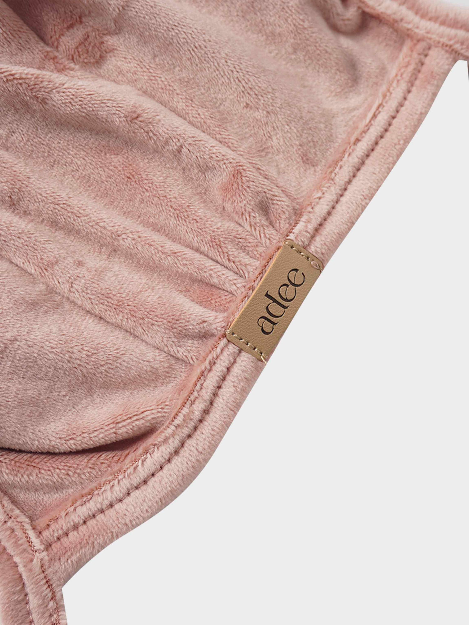 Velour Bonnet - Pink