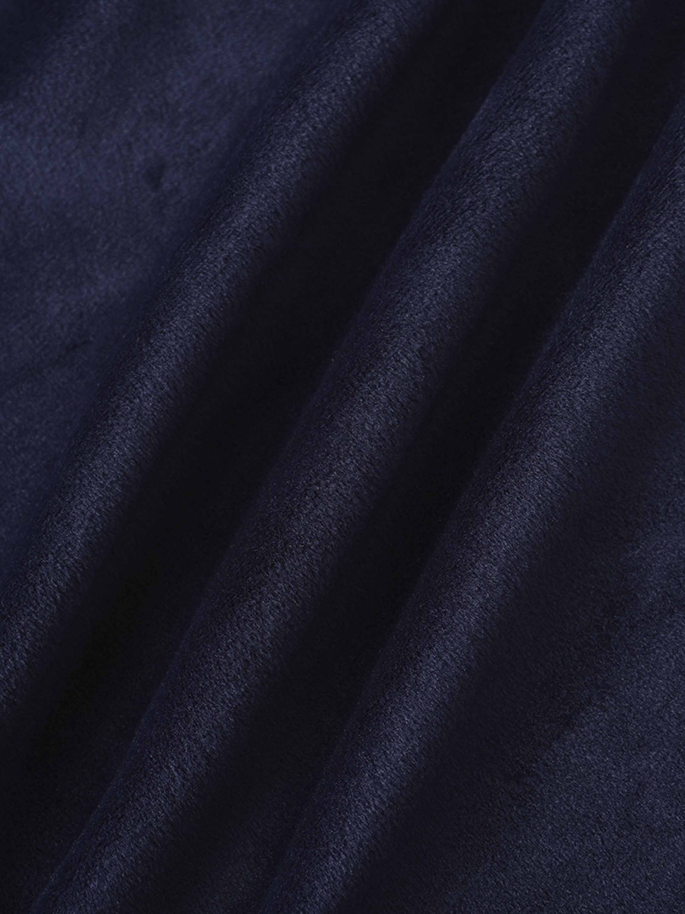 Velour Crossover Stretchy - Navy