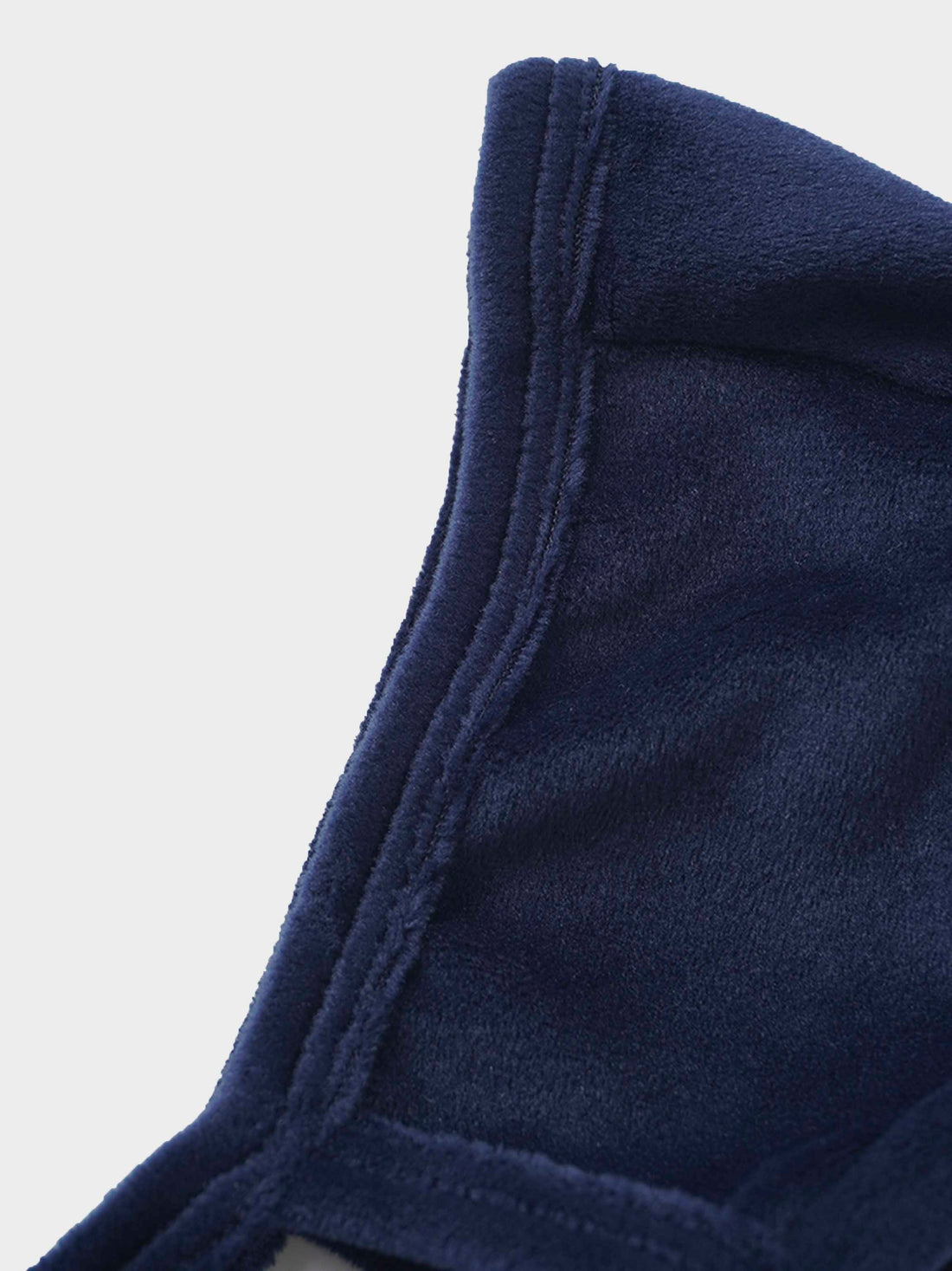 Velour Bonnet - Navy