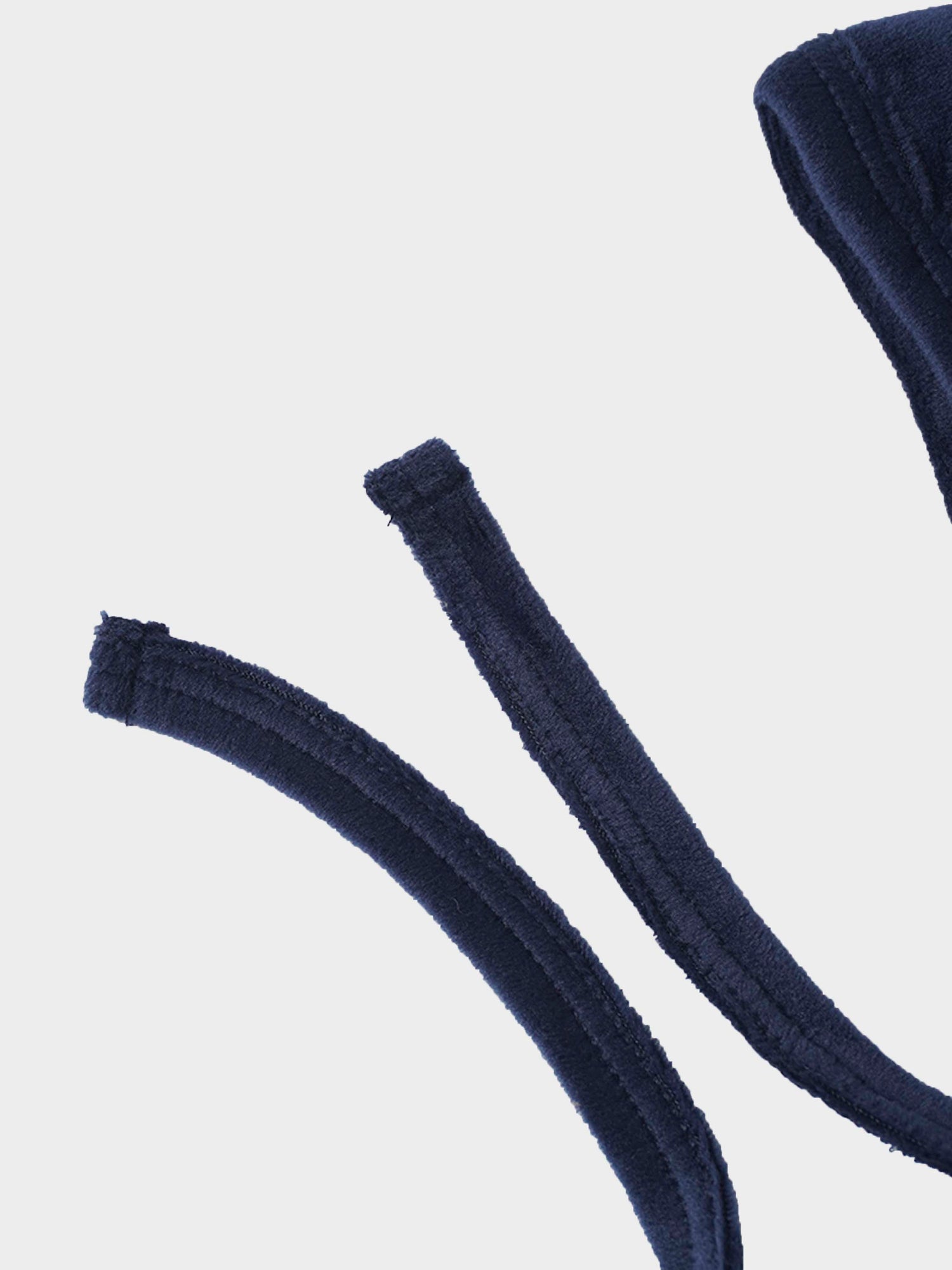 Velour Bonnet - Navy