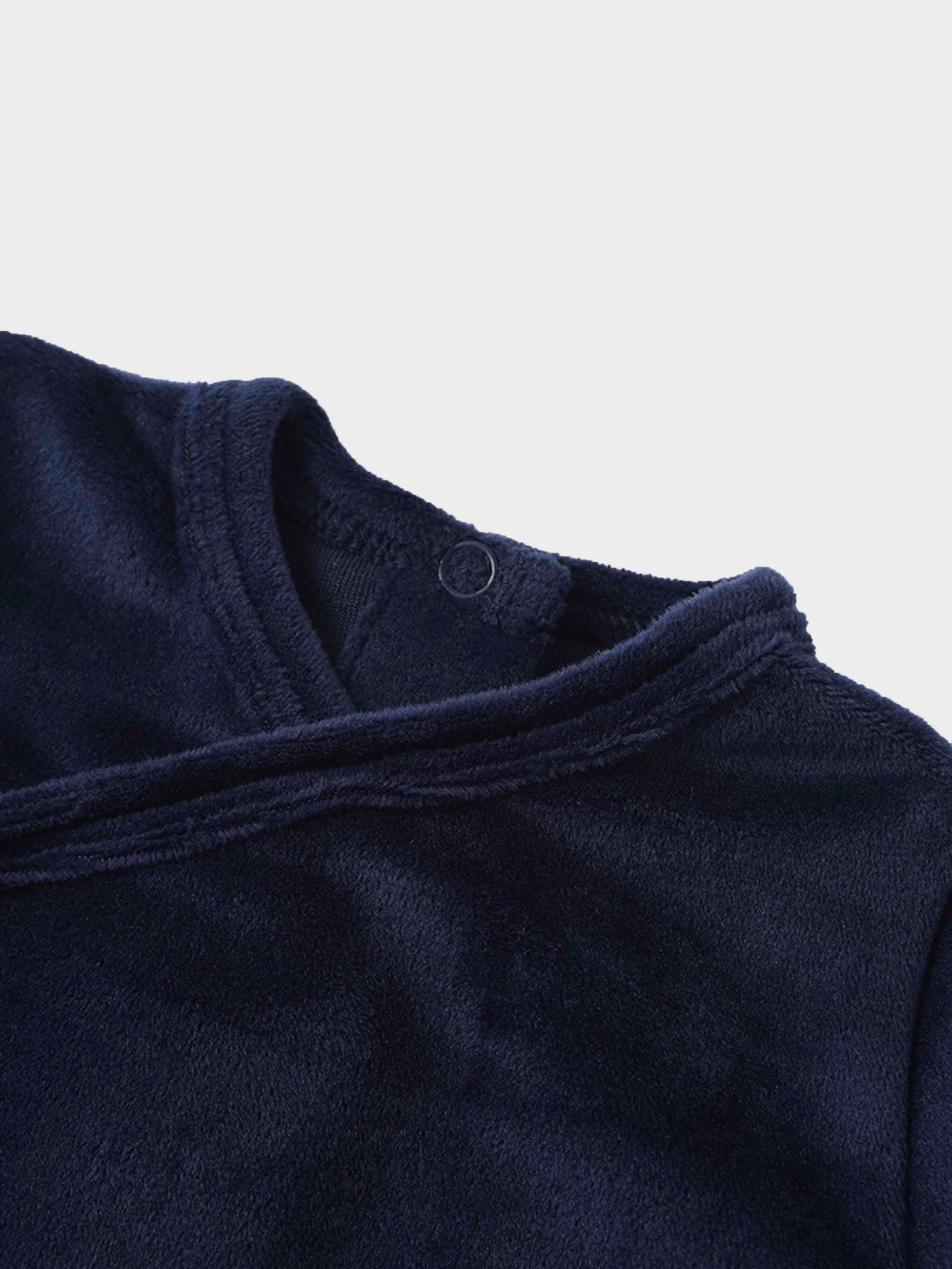Velour Crossover Stretchy - Navy