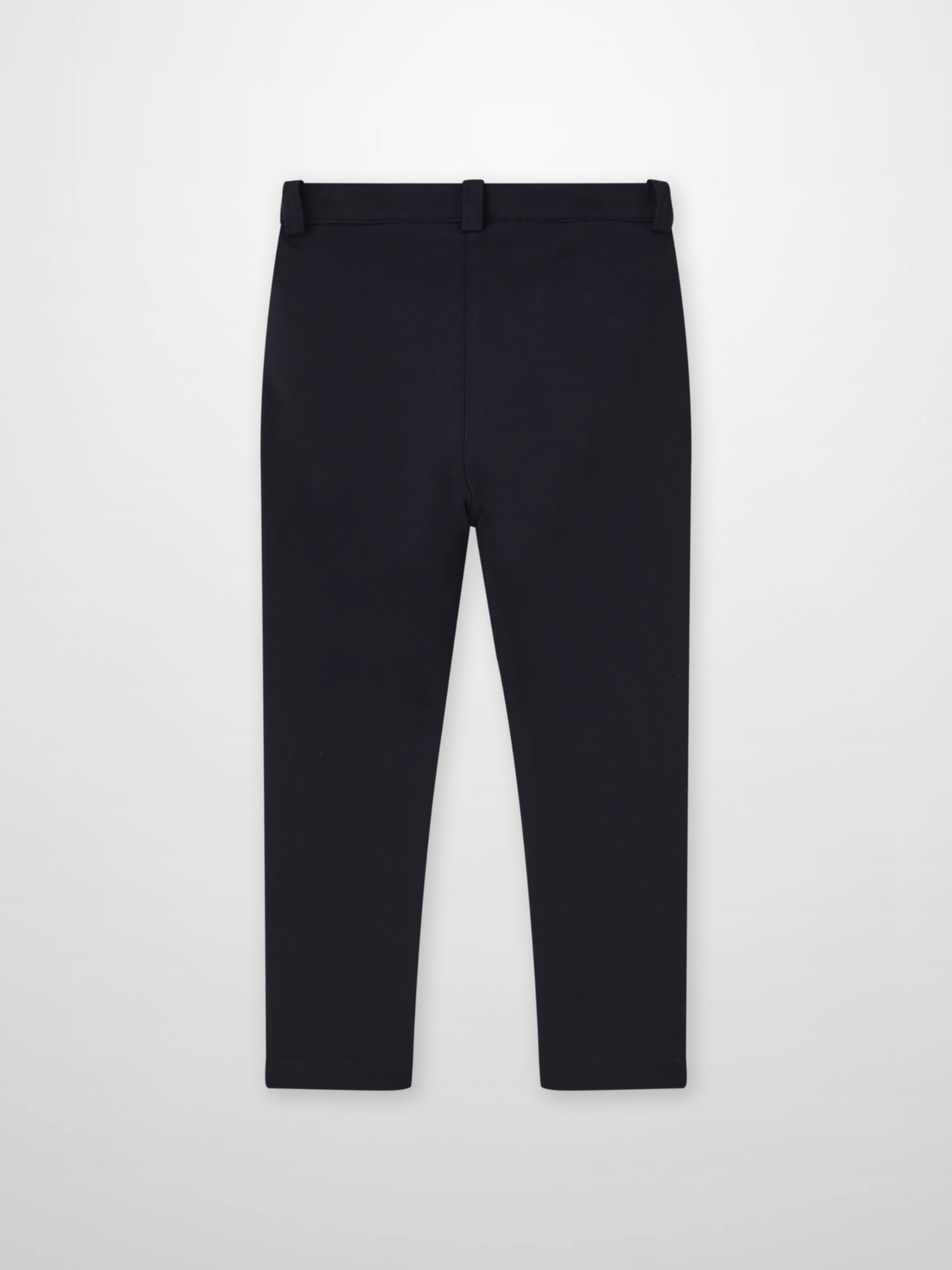 Dress pants for boys in navy by Adee with belt loops