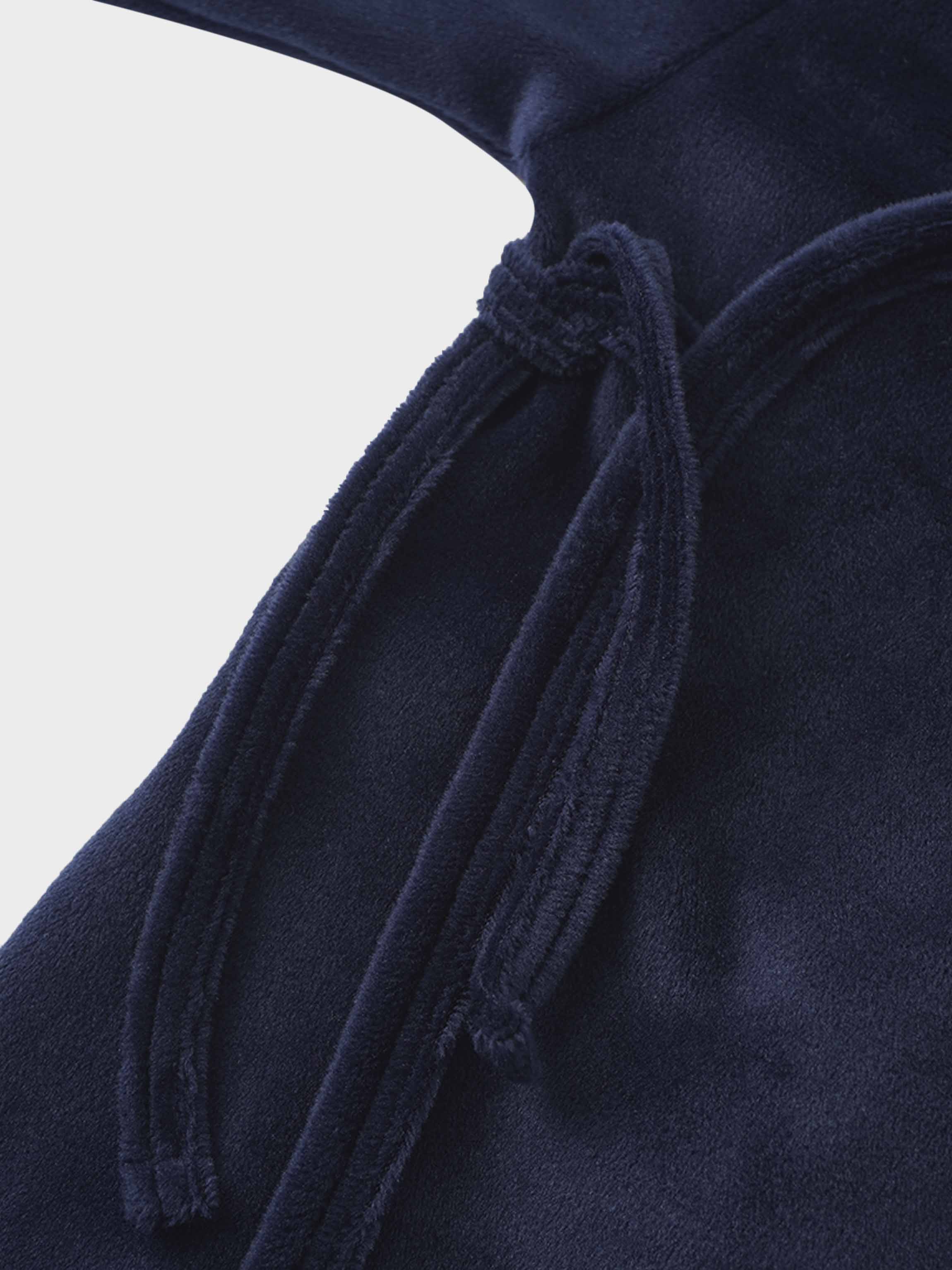 Velour Crossover Stretchy - Navy