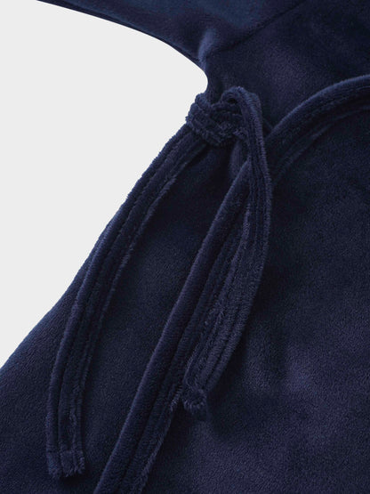Velour Crossover Stretchy - Navy
