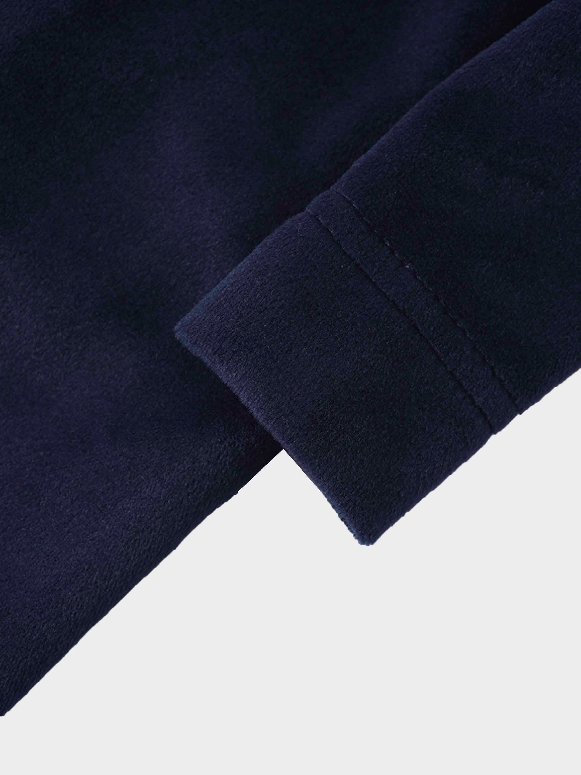 Velour Crossover Stretchy - Navy